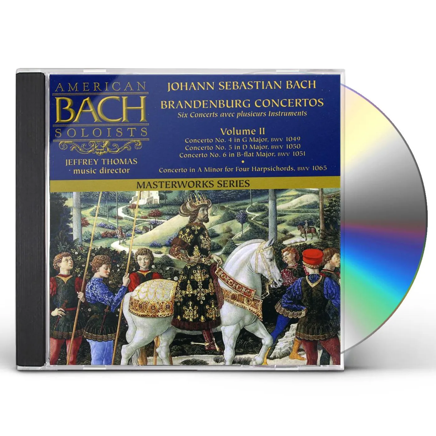 American Bach Soloists BACH: BRANDENBURG CONCERTOS 4-6 CD