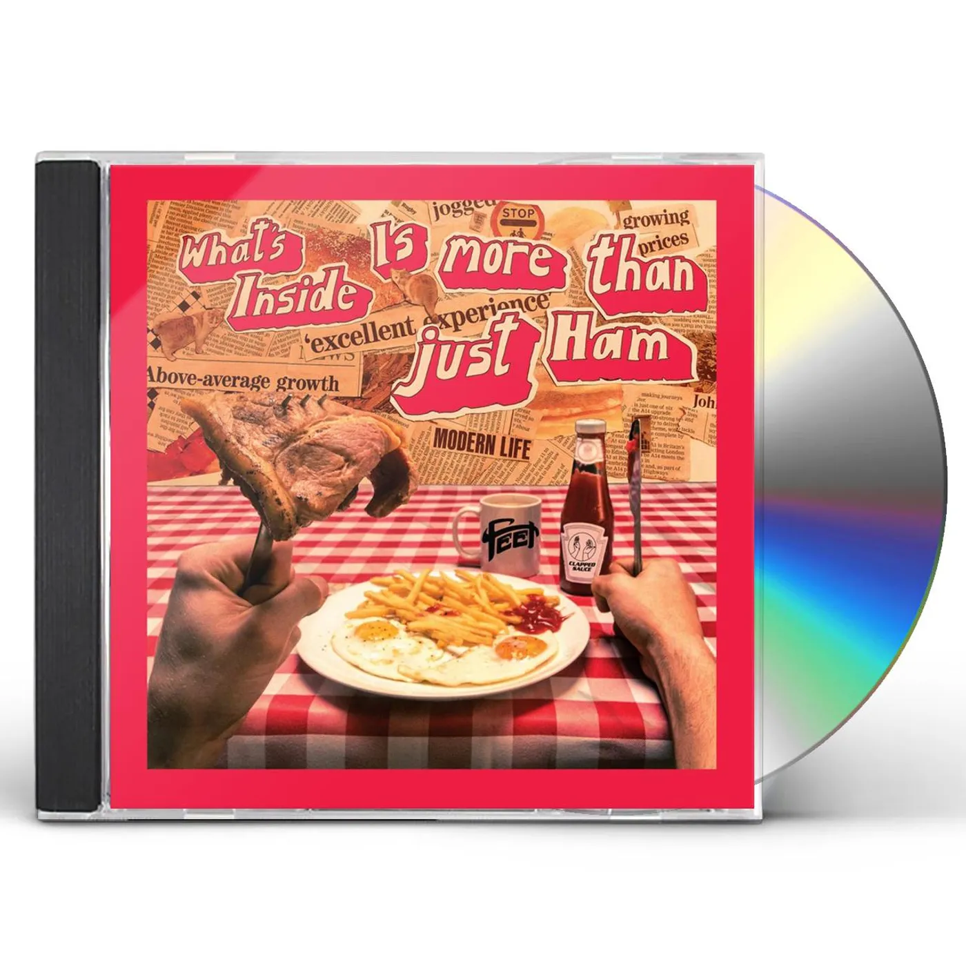 FEET WHAT'S INSIDE IS MORE THAN JUST HAM CD