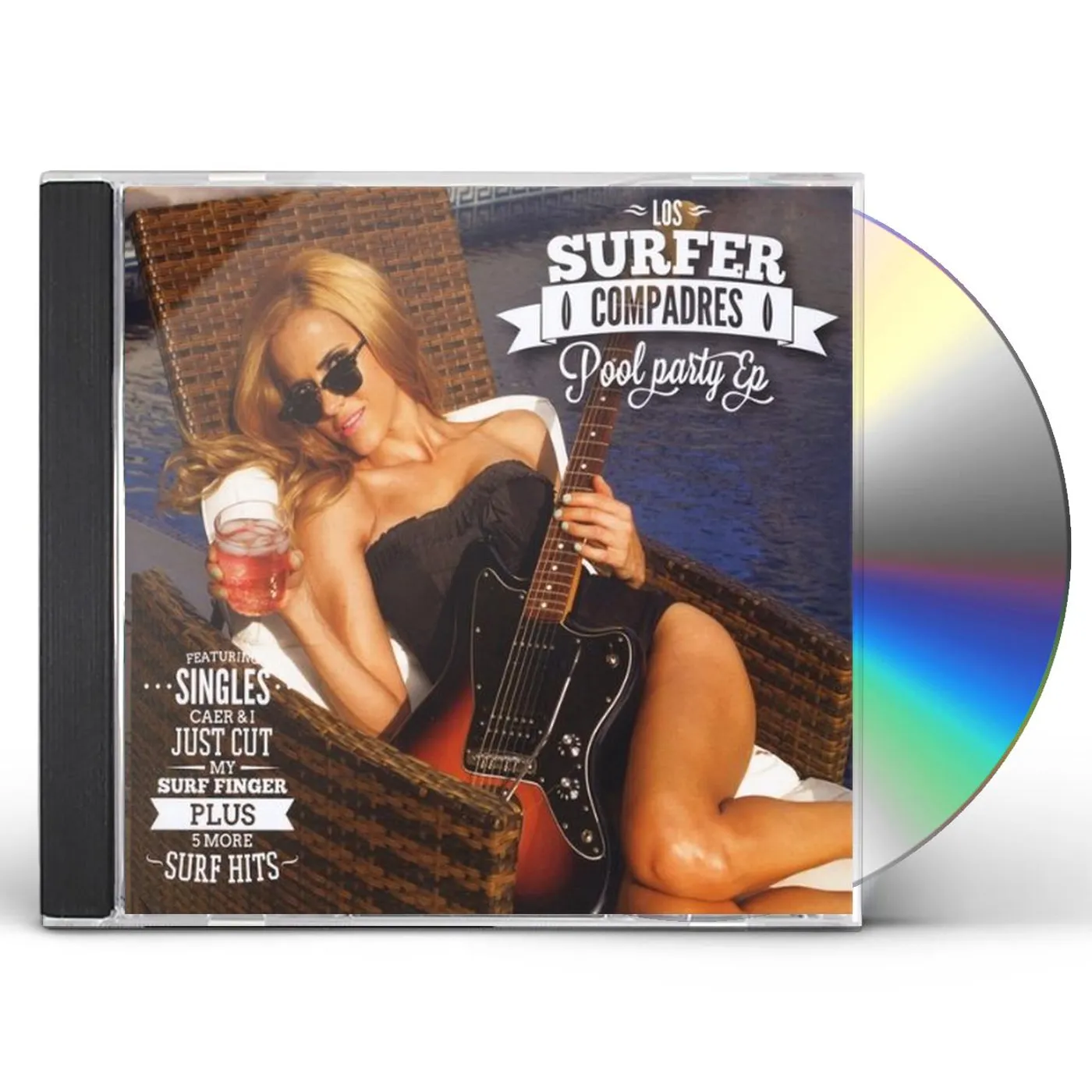 Los Surfer Compadres POOL PARTY EP CD