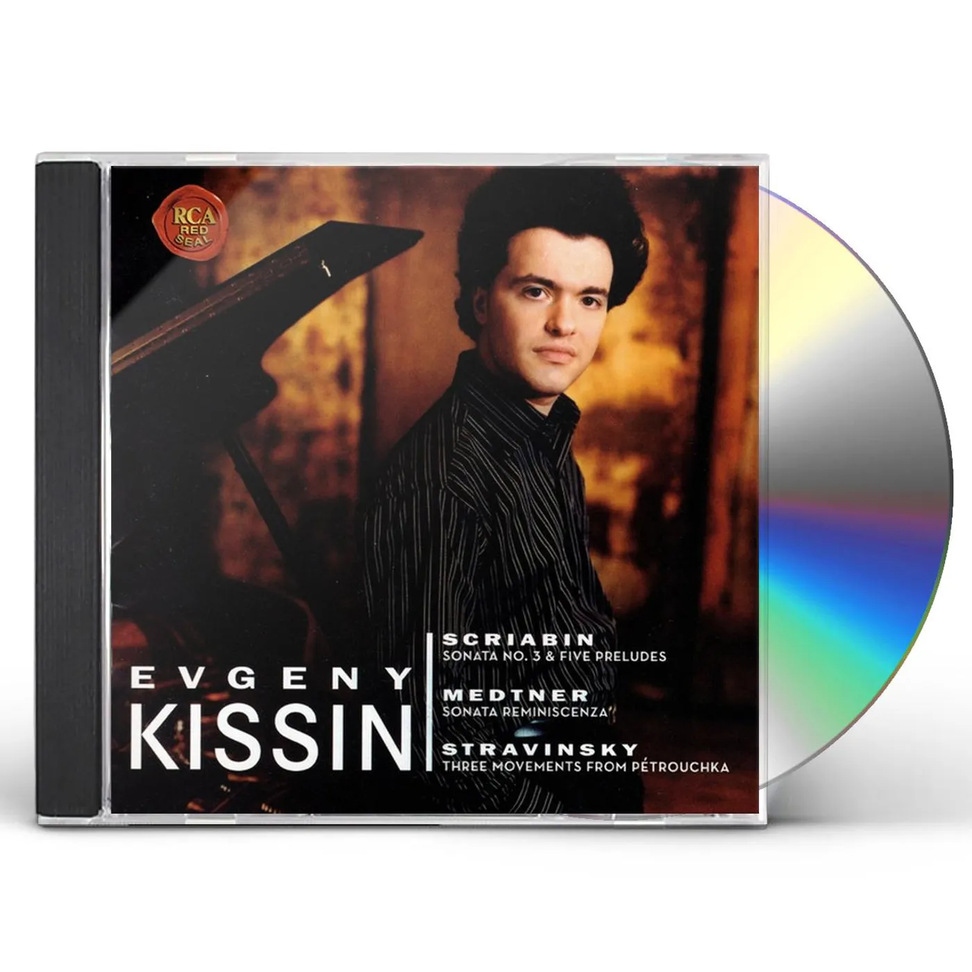 Evgeny Kissin SCRIABIN MEDTNER STRAVINSKY PIANO WORKS CD
