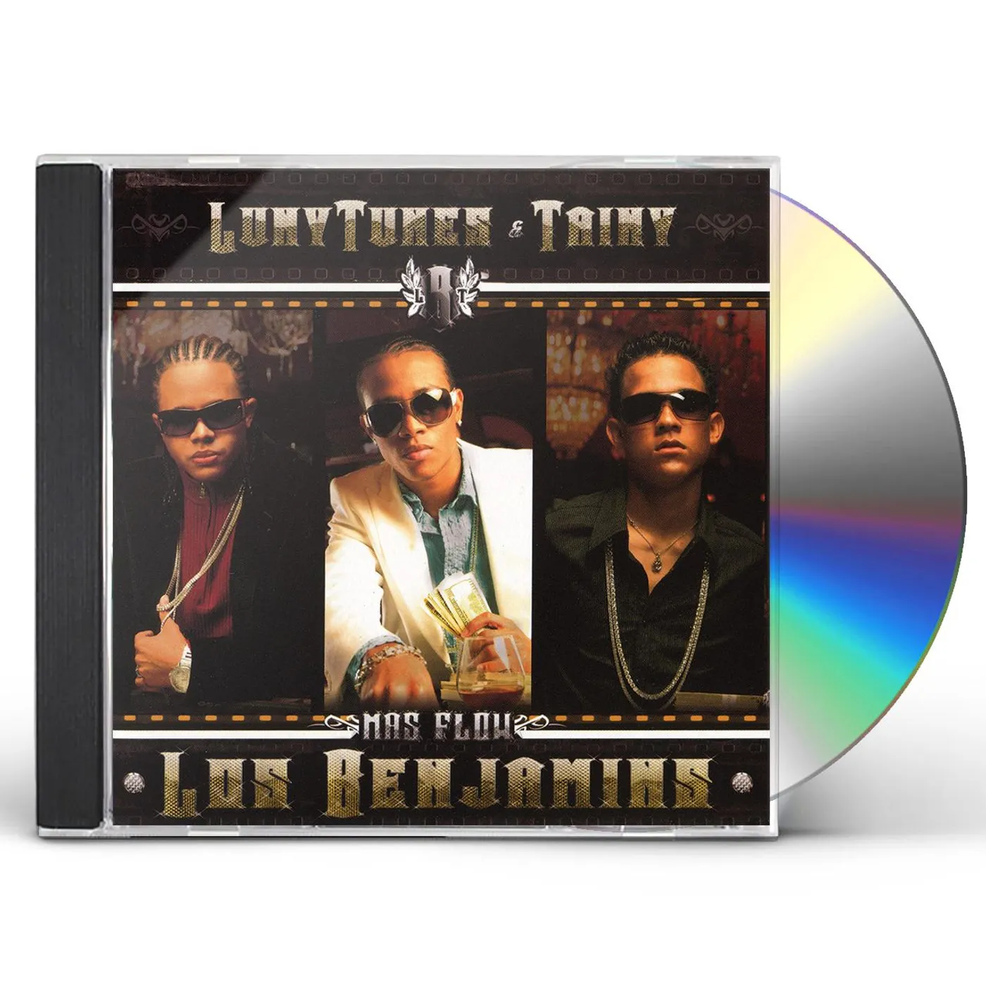 Luny Tunes MAS FLOW - LOS BENJAMINS CD