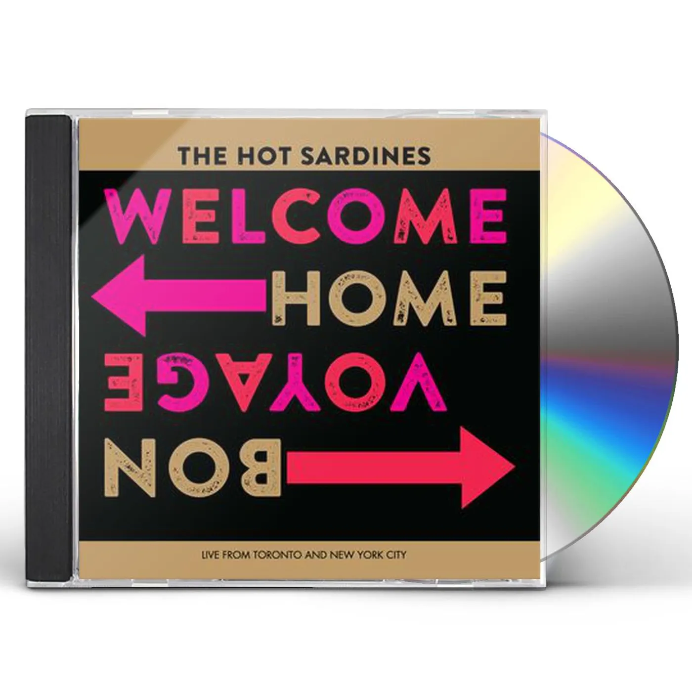 The Hot Sardines WELCOME HOME, BON VOYAGE CD