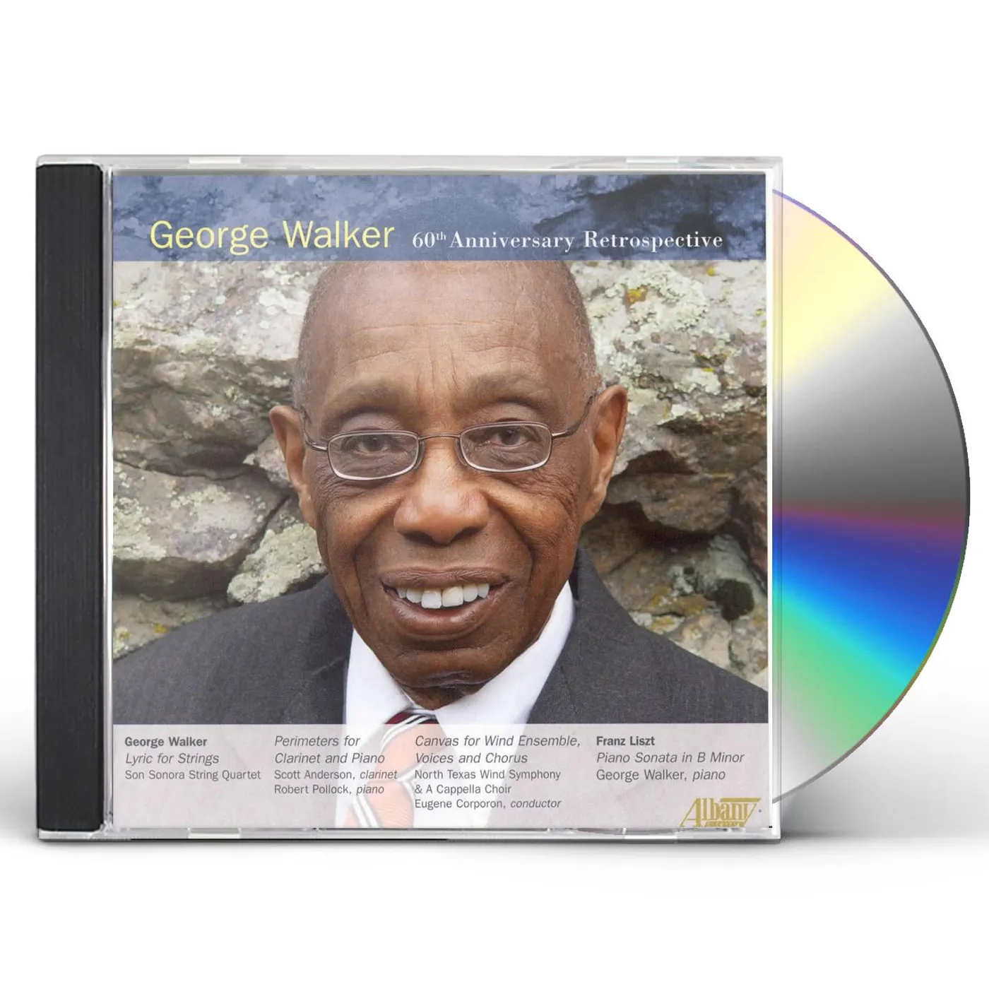 George Walker 60TH ANNIVERSARY RETROSPECTIVE CD