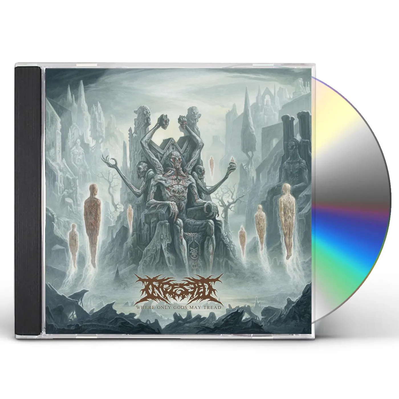 Ingested WHERE ONLY GODS MAY TREAD CD