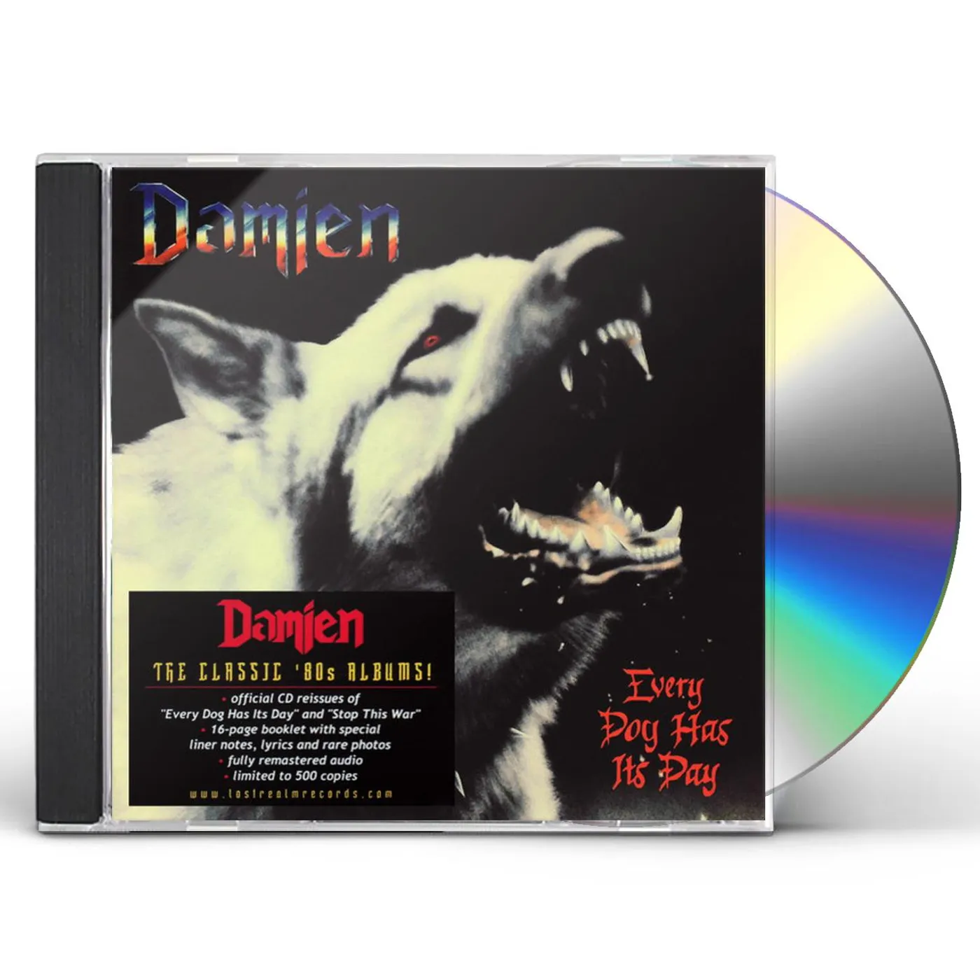 Damien EVERY DOG HAS ITS DAY CD
