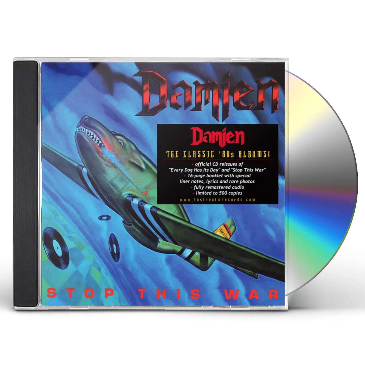 Damien STOP THIS WAR (BONUS TRACKS) CD - Deluxe Edition, Limited Edition, Remastered