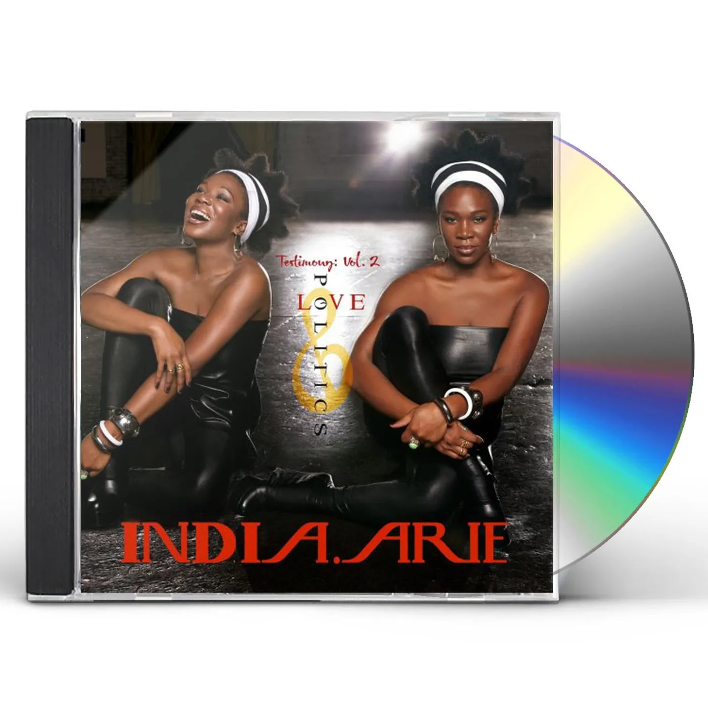 India.Arie TESTIMONY 2: LOVE & POLITICS CD