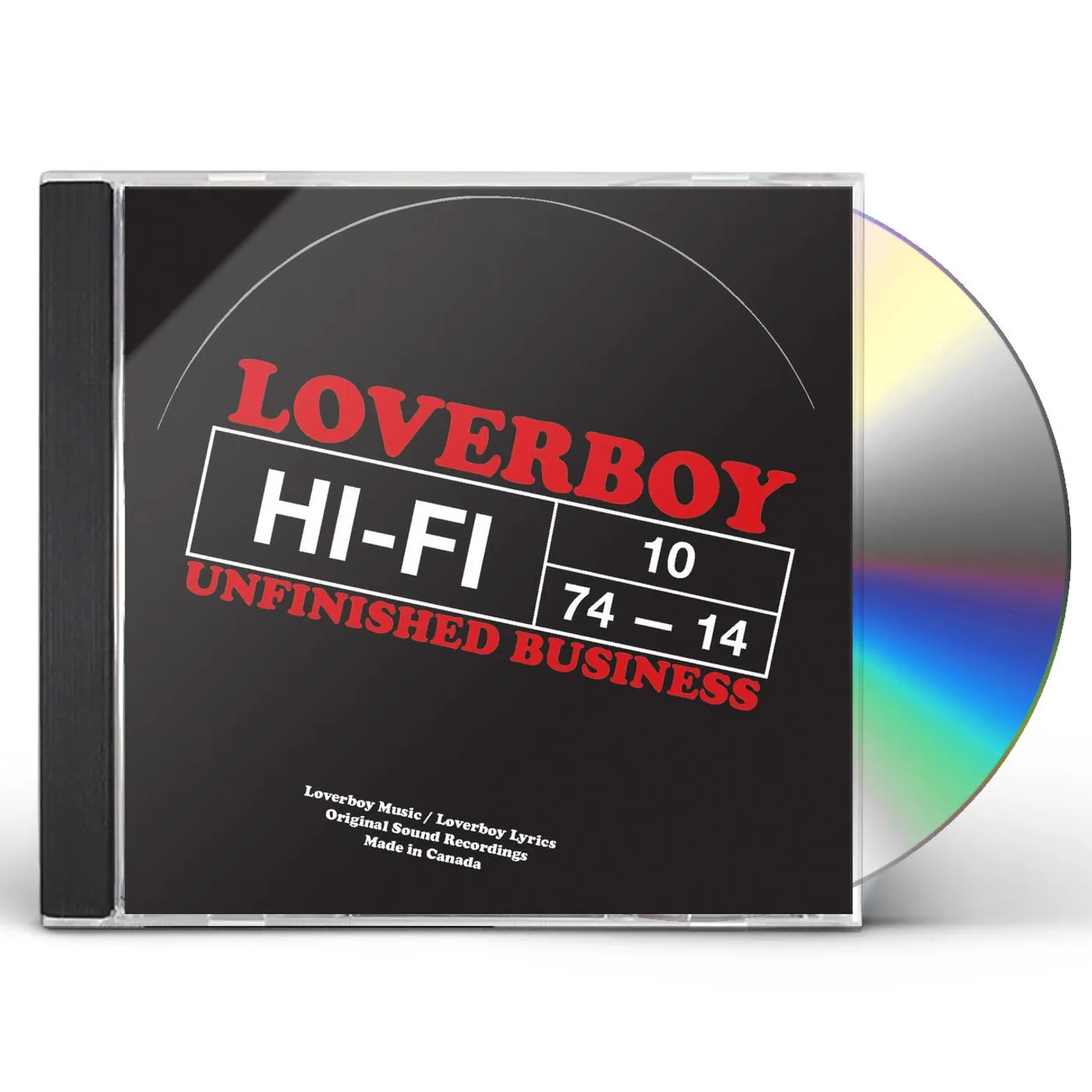 Loverboy UNFINISHED BUSINESS CD