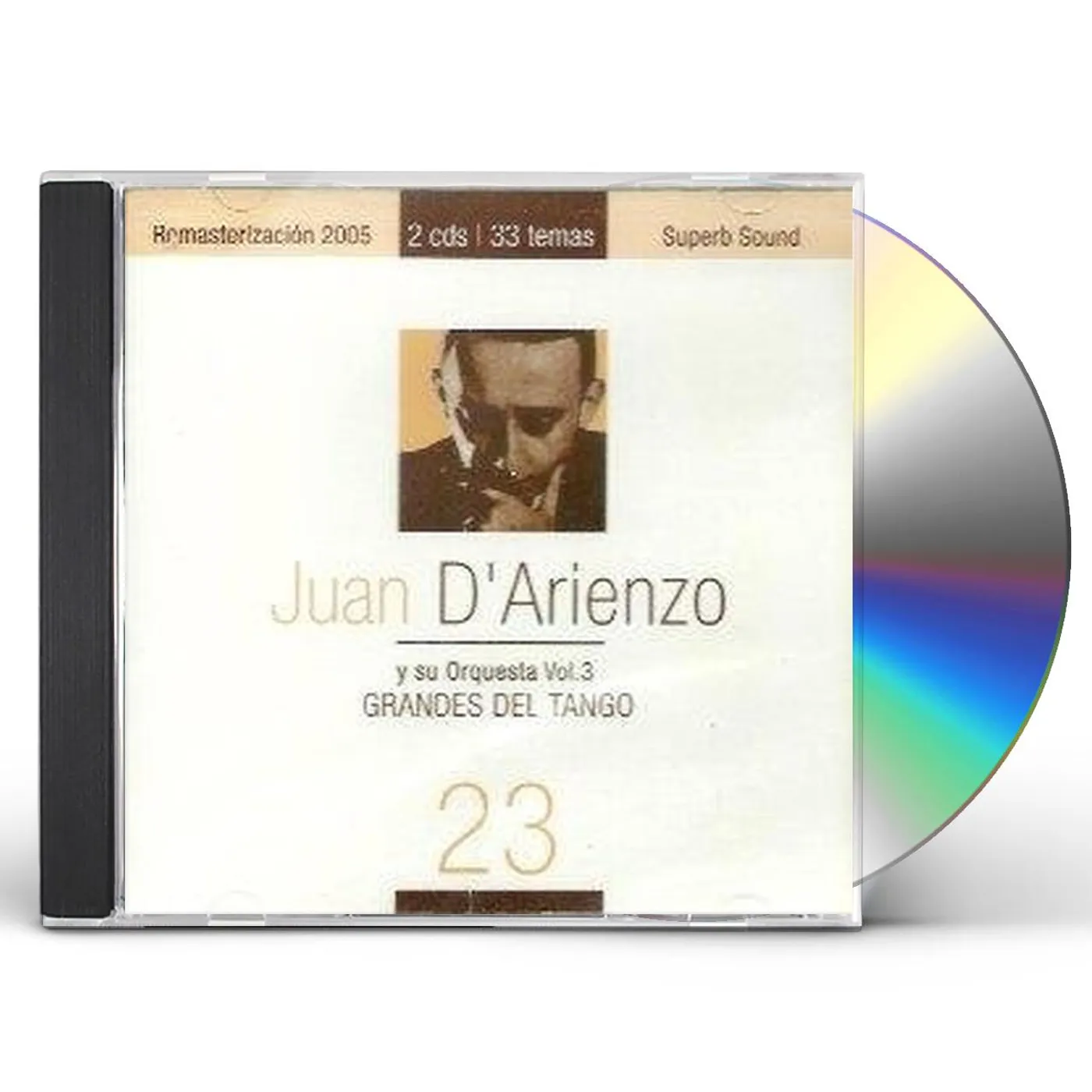 D`arienzo Juan GRANDES DEL TANGO 23 CD