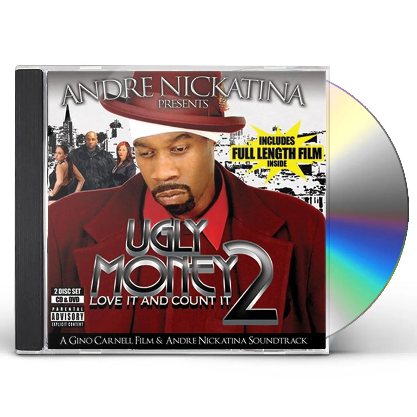 Andre Nickatina UGLY MONEY 2: LOVE IT & COUNT IT CD