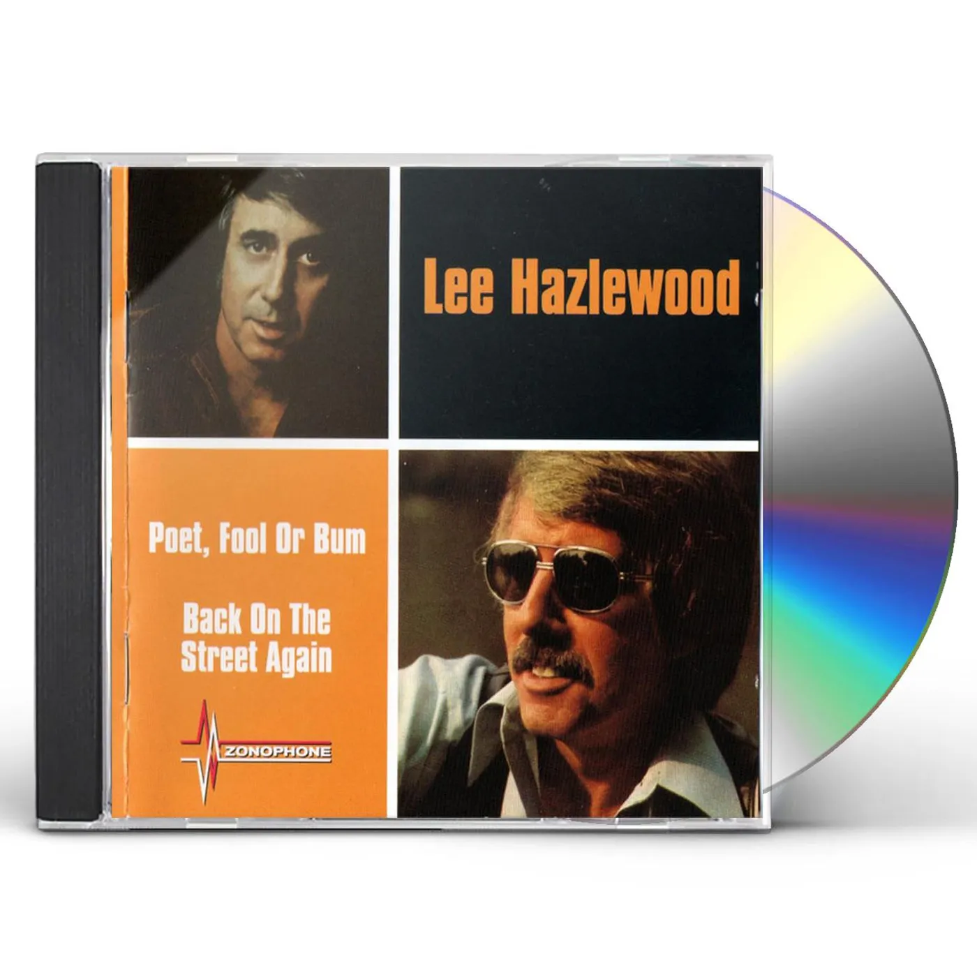 Lee Hazlewood POET FOOL OR BUM / BACK ON THE STREET AGAIN CD