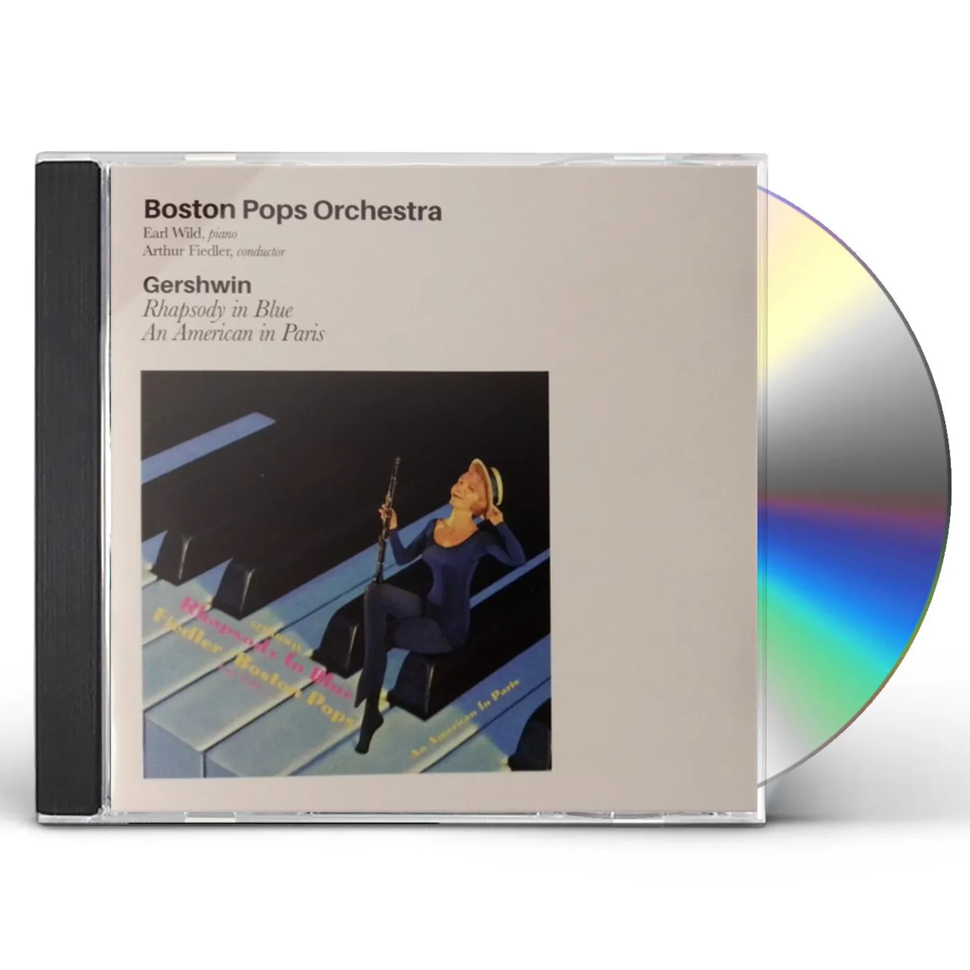 Boston Pops Orchestra GERSHWIN: RHAPSODY IN BLUE / AN AMERICAN IN PARIS (5 BONUS TRACKS) CD