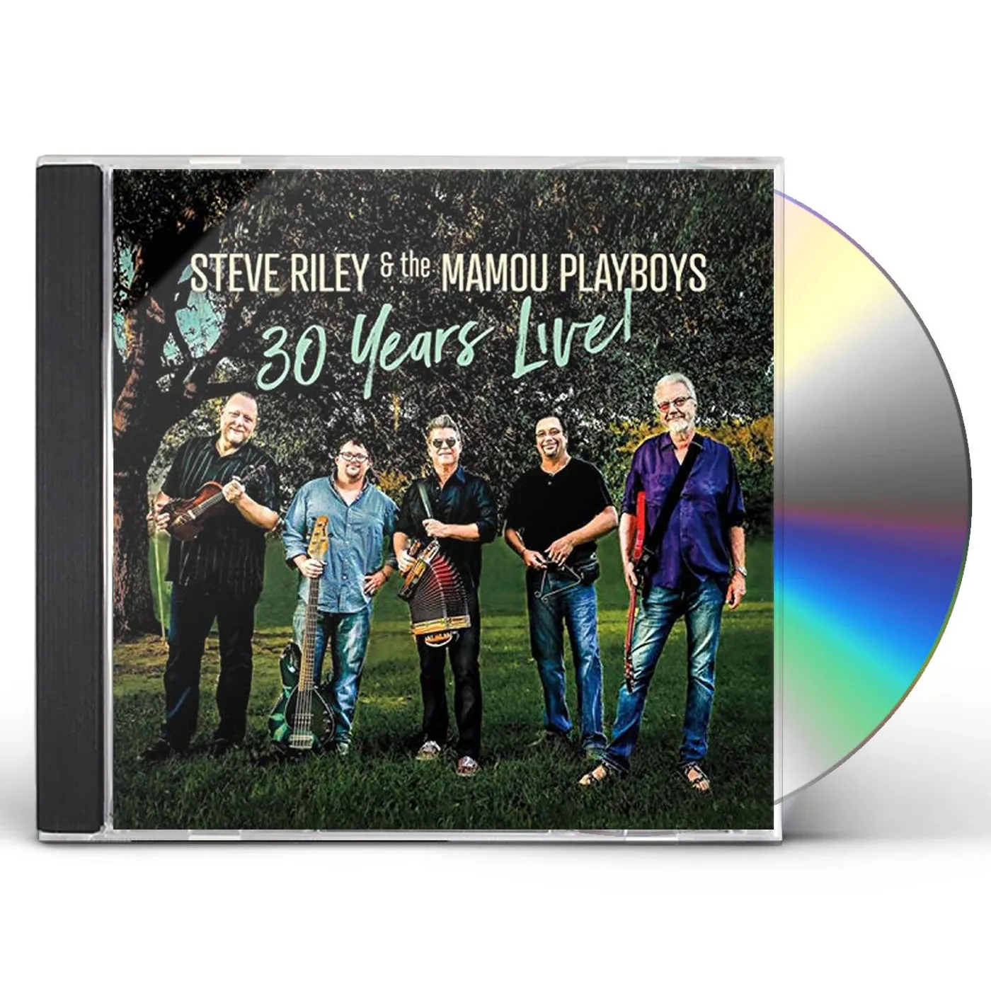 Steve Riley & The Mamou Playboys 30 YEARS LIVE CD
