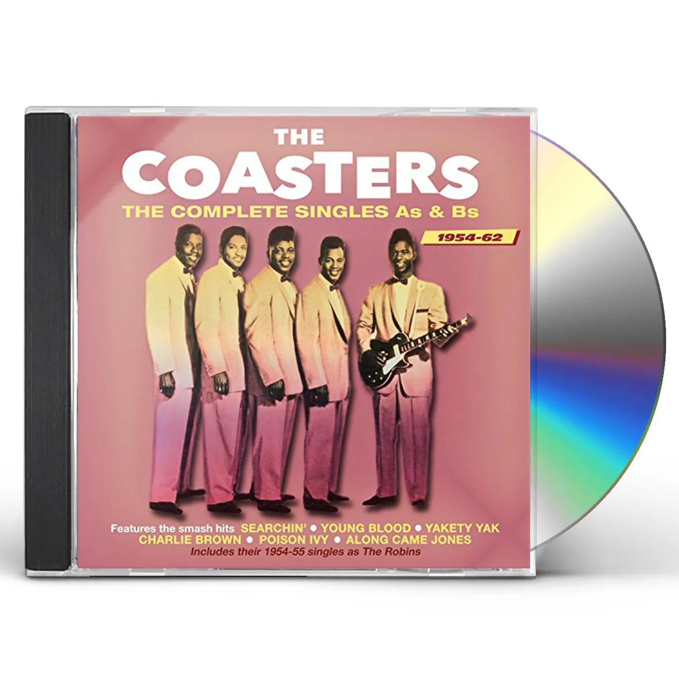 Coasters COMPLETE SINGLES AS & BS 1954-62 CD