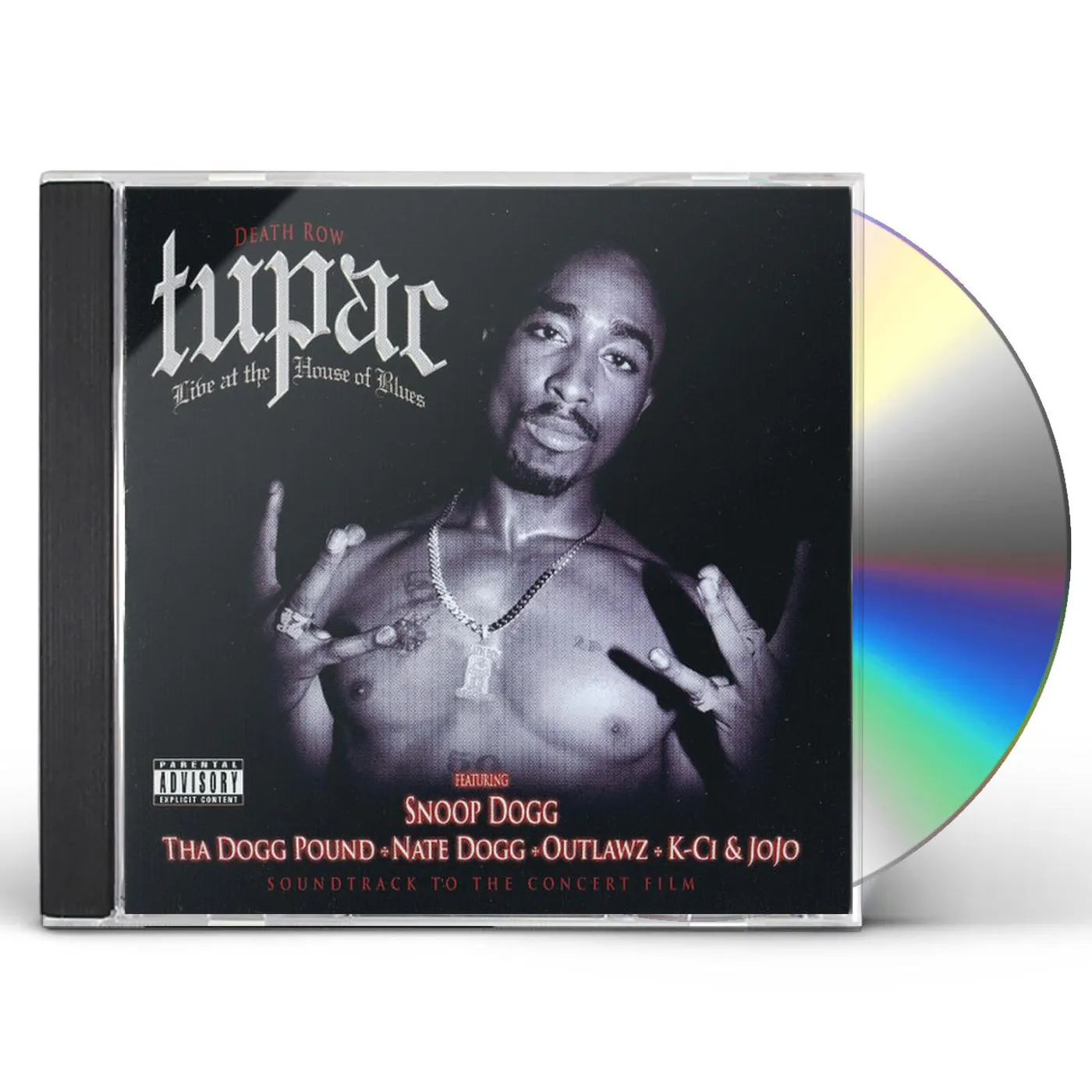 Tupac LIVE AT THE HOUSE OF BLUES CD