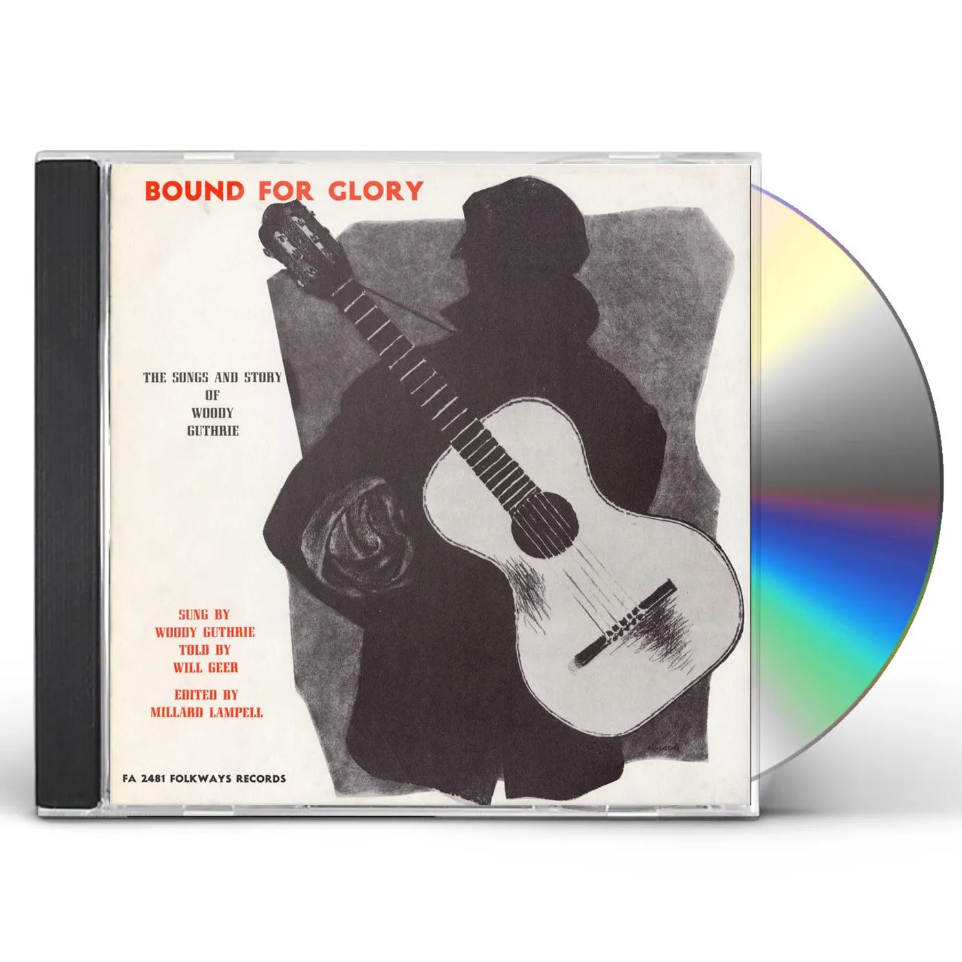 Woody Guthrie BOUND FOR GLORY: SONGS AND STORIES CD