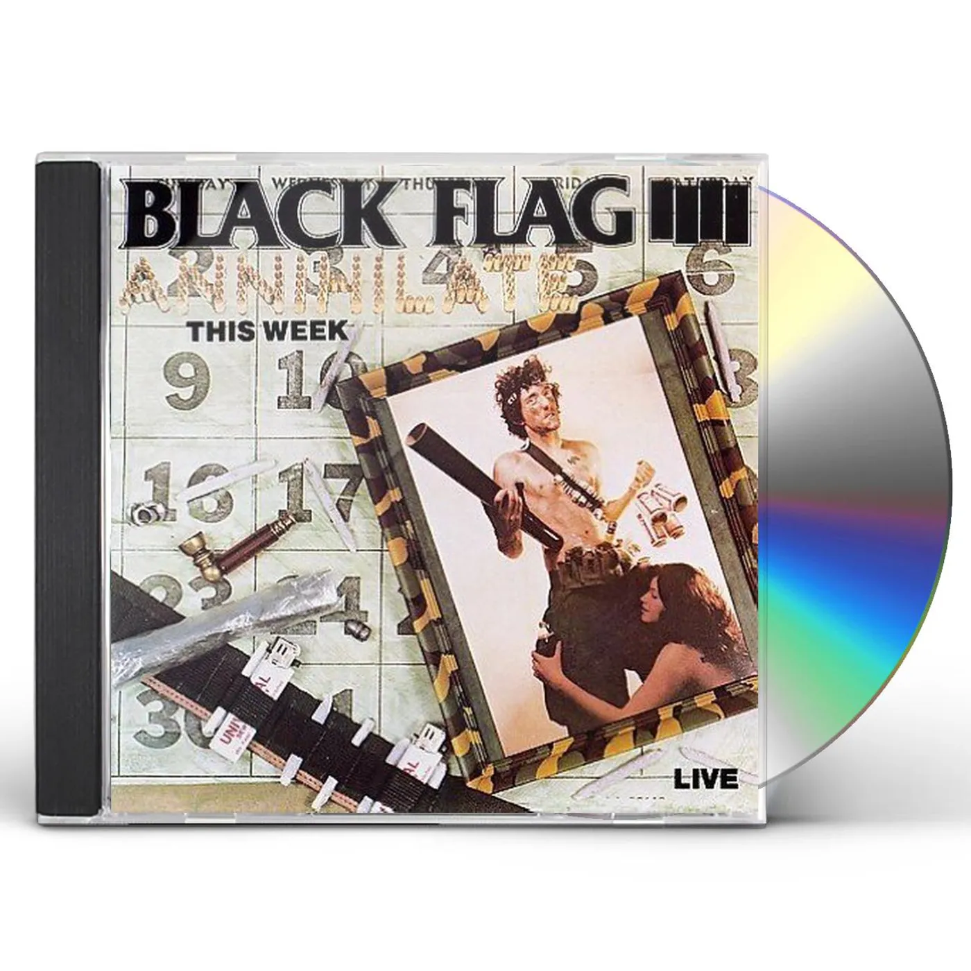 Black Flag ANNIHILATE THIS WEEK CD