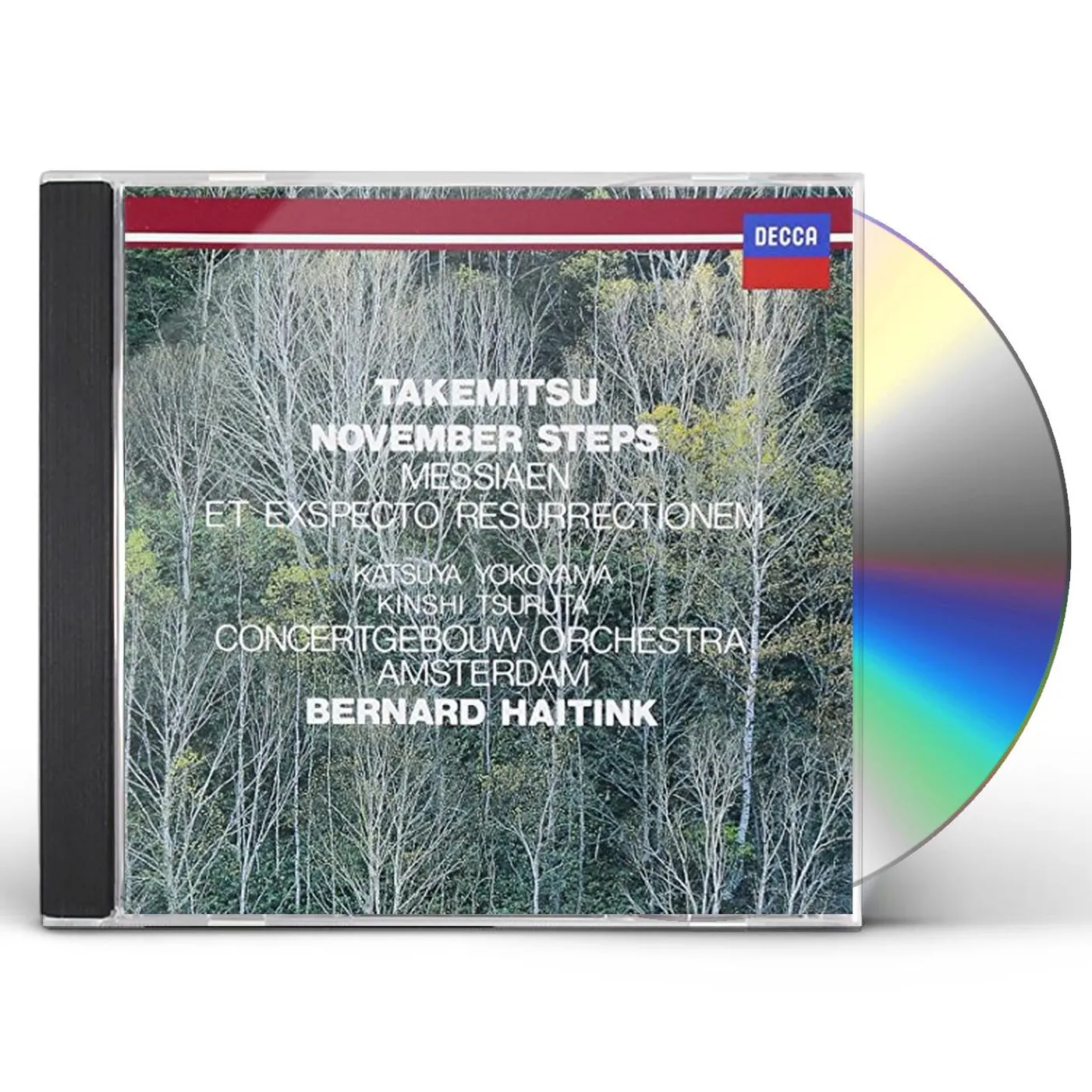 Bernard Haitink TAKEMITSU: NOVEMBER STEPS / MESSIAN CD