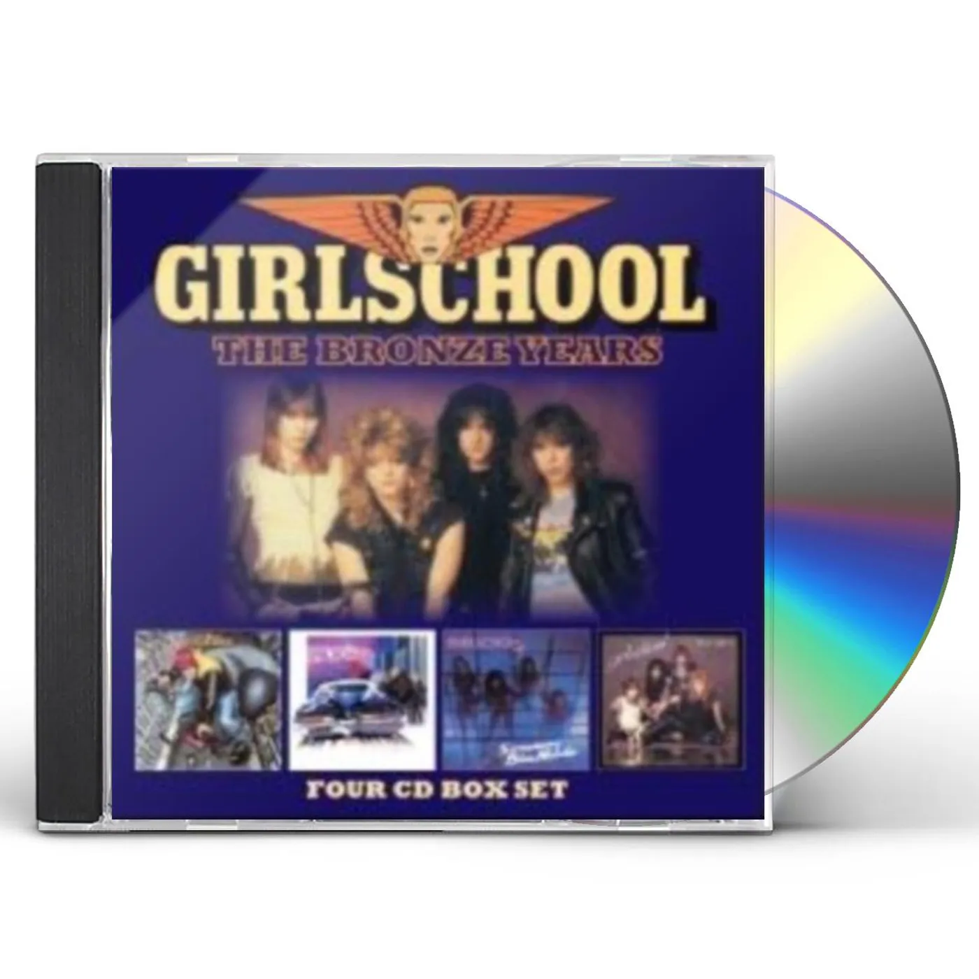 Girlschool BRONZE YEARS CD