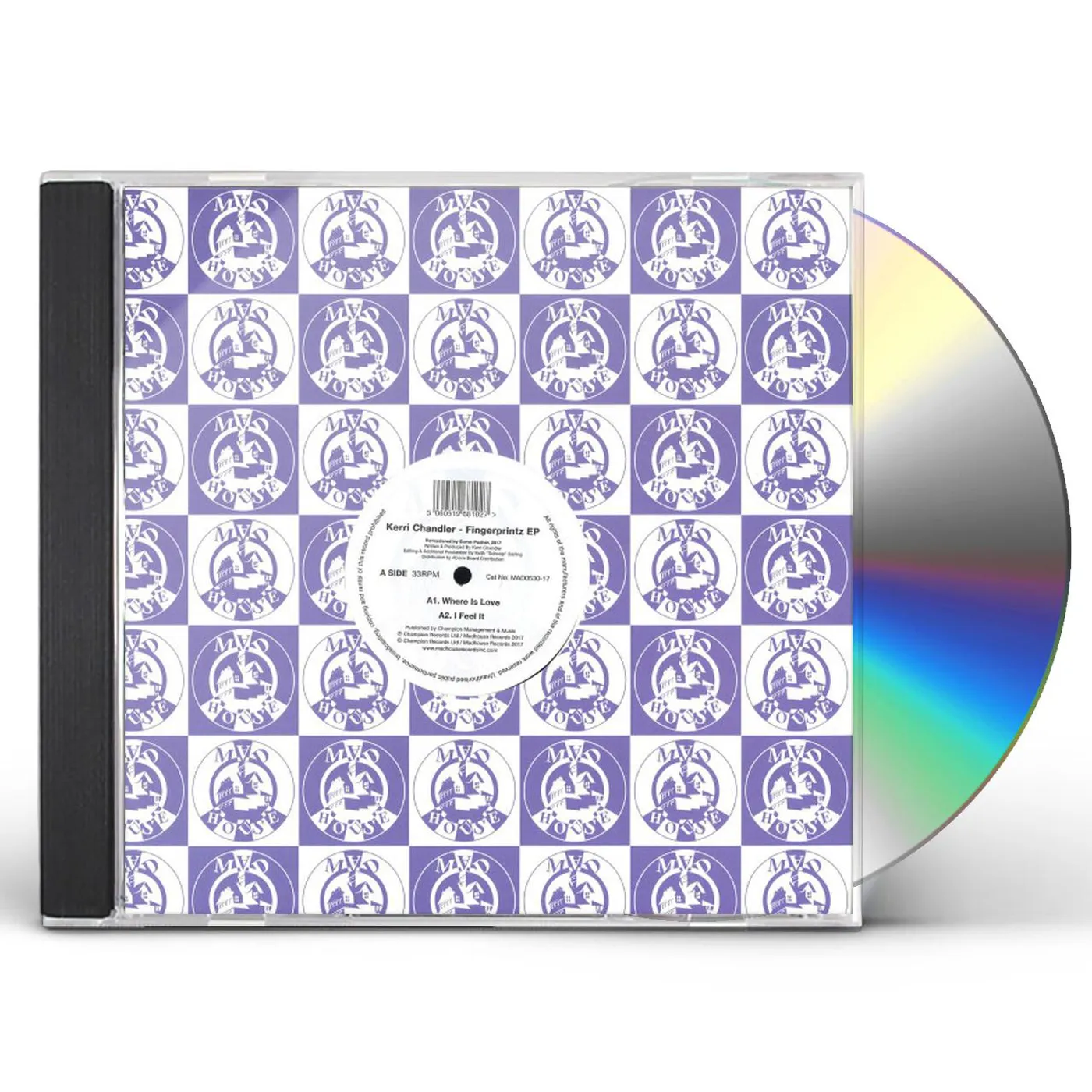 Kerri Chandler FINGERPRINTZ Vinyl Record