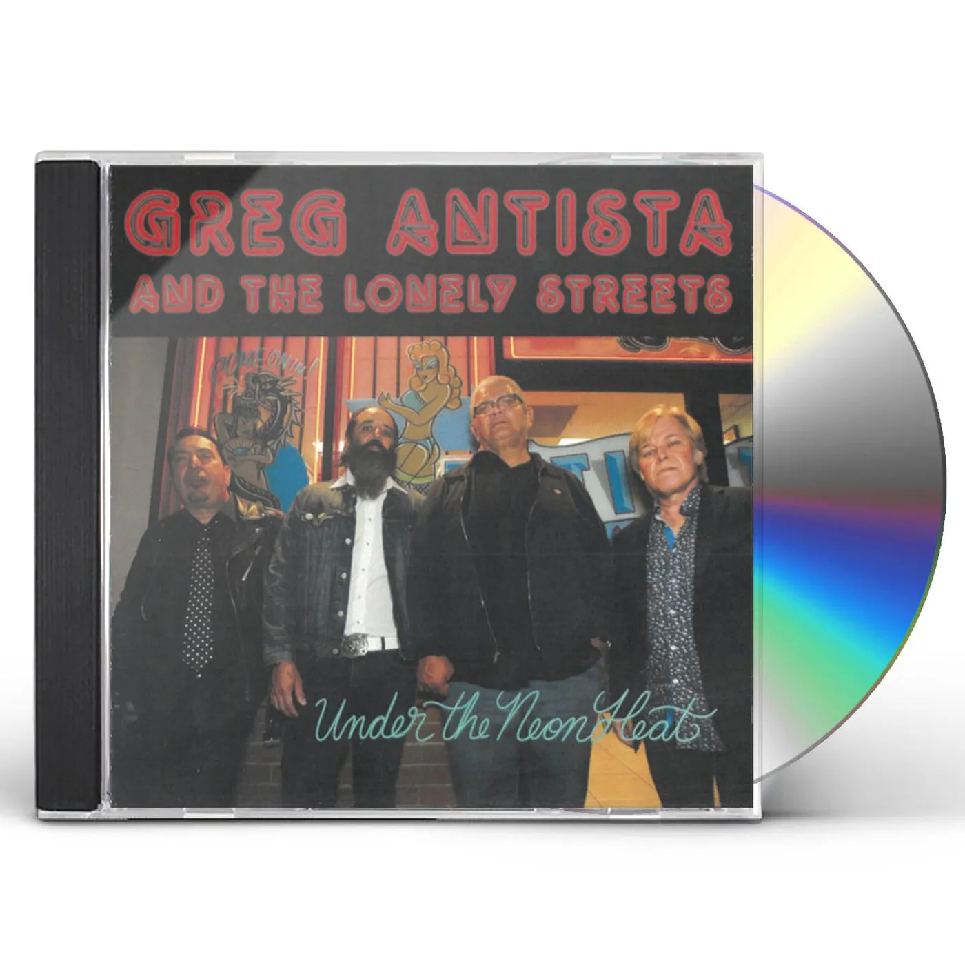 Greg Antista and the Lonely Streets UNDER THE NEON HEAT CD