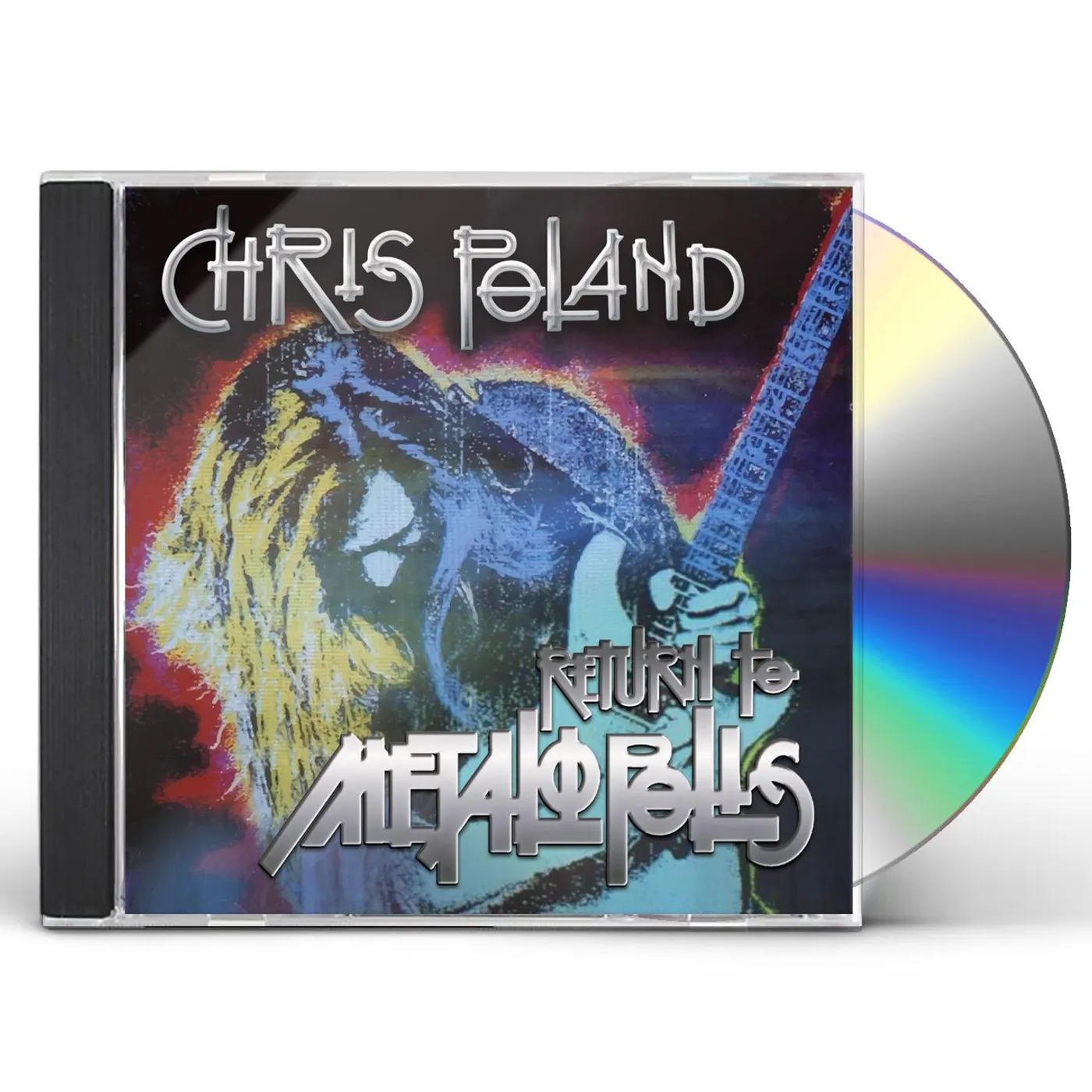 Chris Poland RETURN TO METALOPOLIS CD