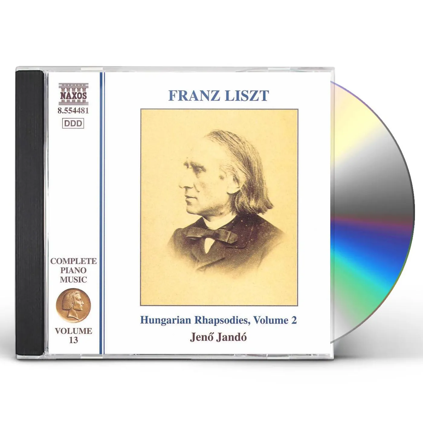 Franz Liszt COMPLETE PIANO MUSIC 13 / HUNGARIAN RHAPSODIES 2 CD