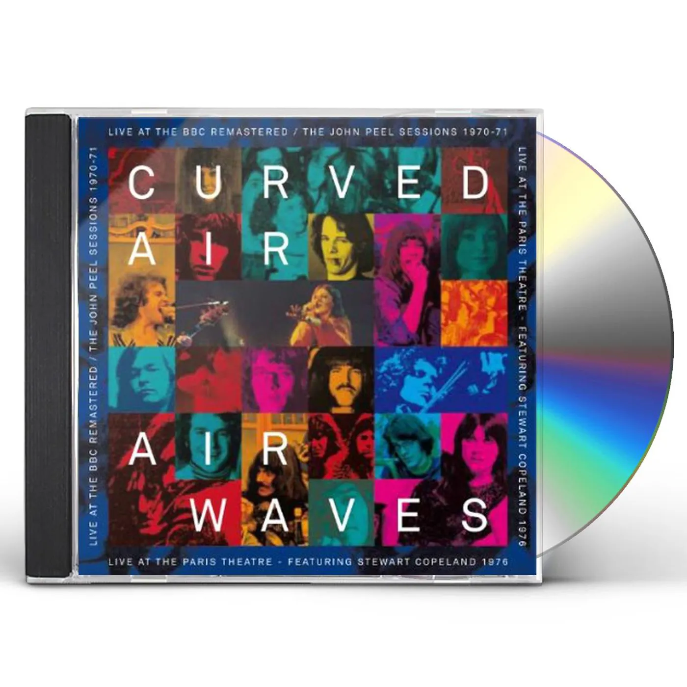 Curved Air AIRWAVES - LIVE AT THE BBC / LIVE AT THE PARIS CD