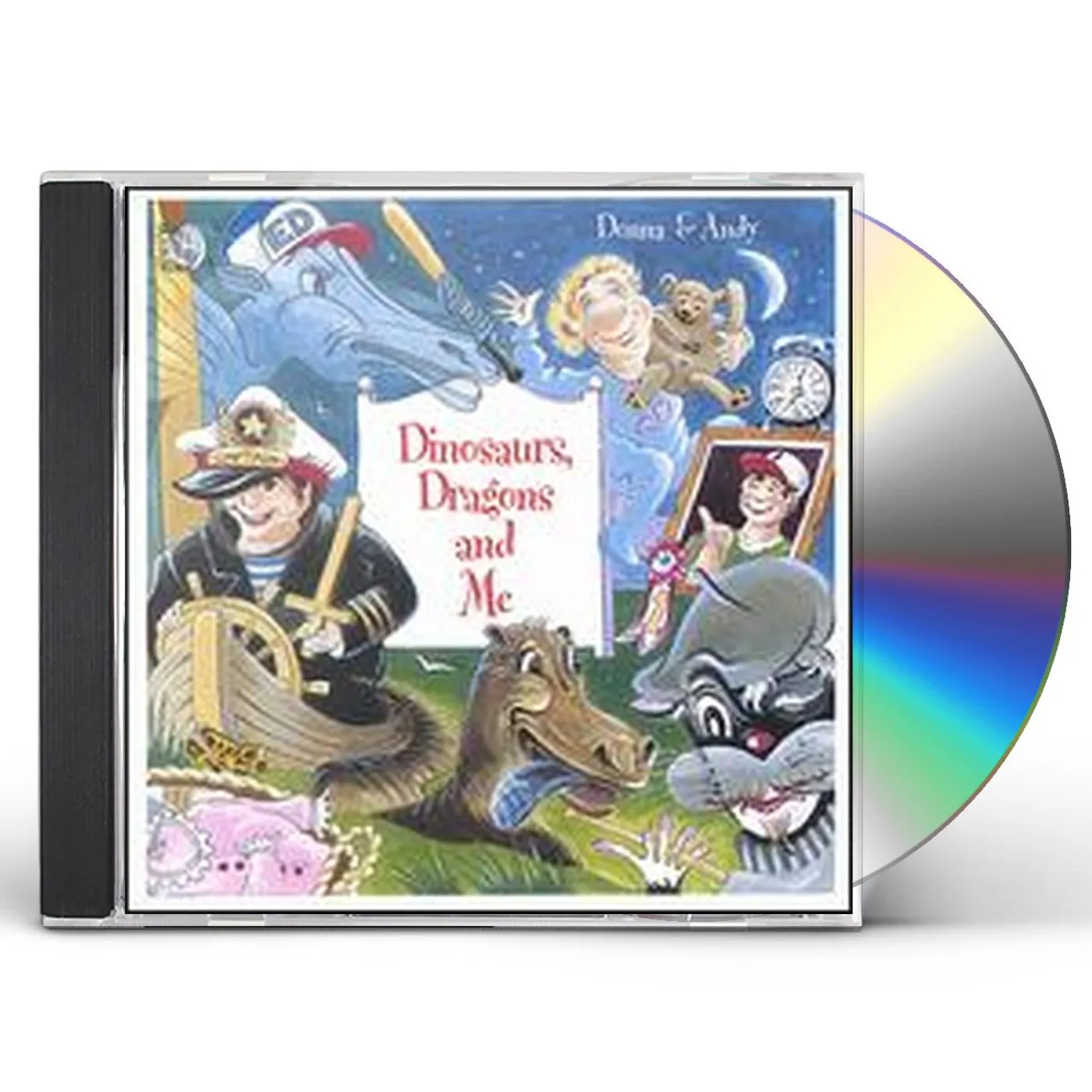 Donna & Andy DINOSAURS DRAGONS & ME CD
