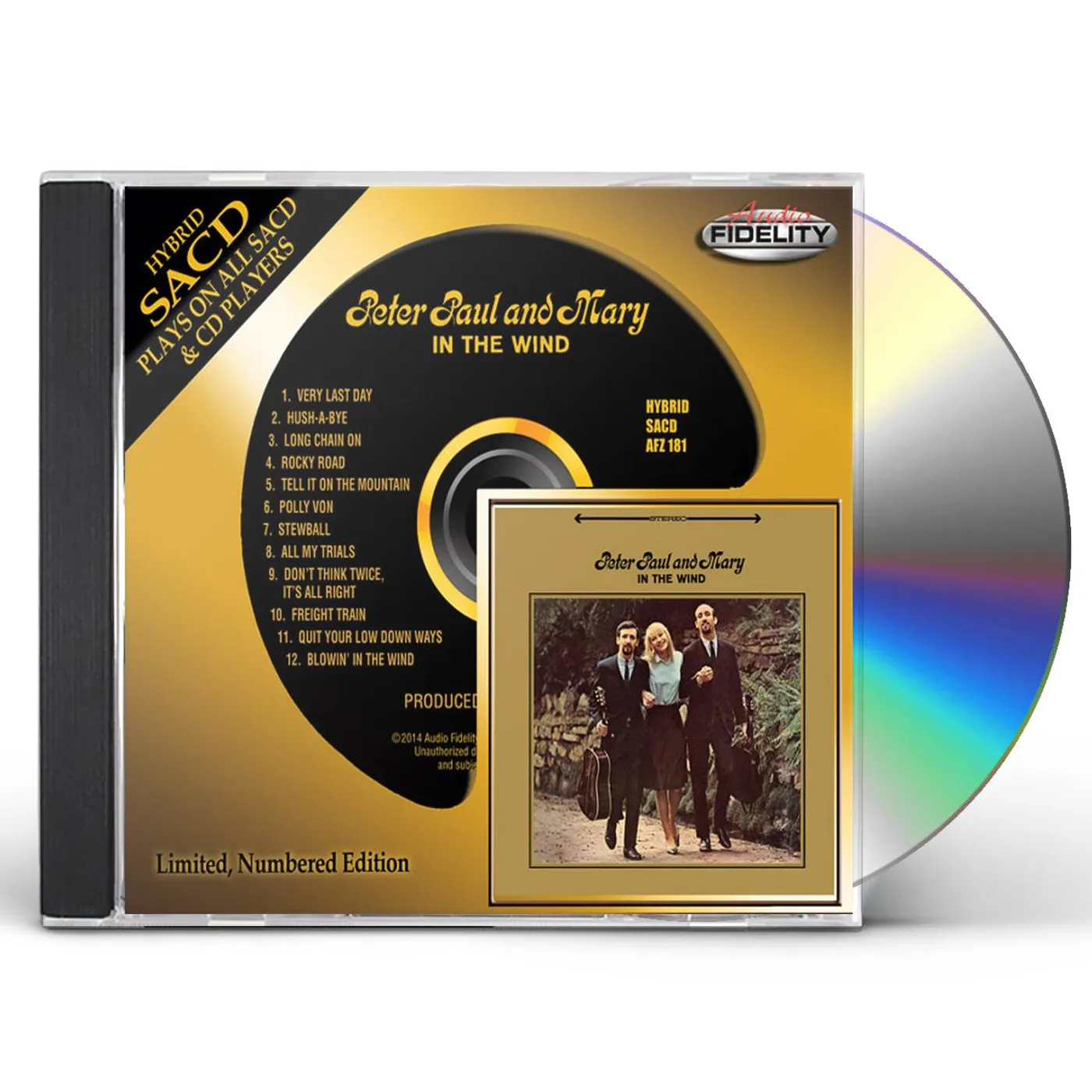 Peter, Paul and Mary IN THE WIND CD