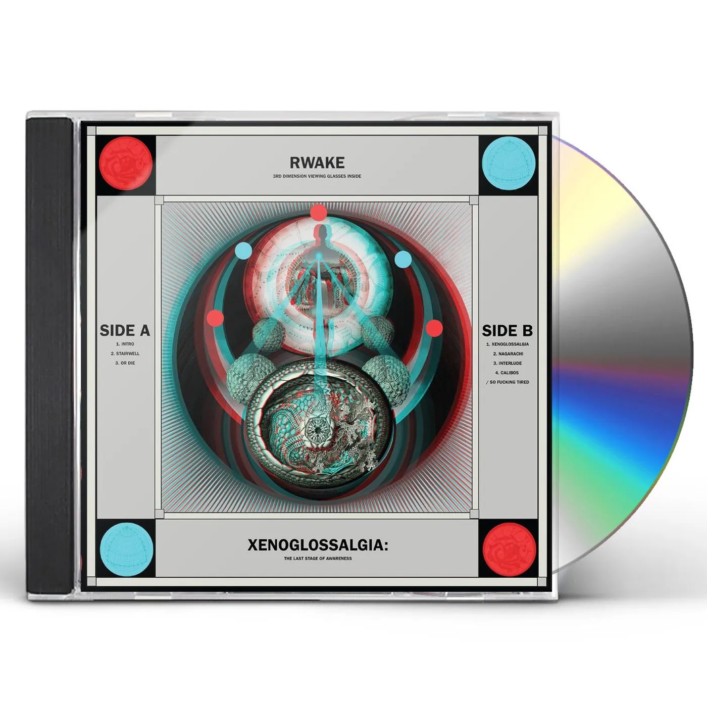 Rwake XENOGLOSSALGIA: THE LAST STAGE OF AWARENESS CD