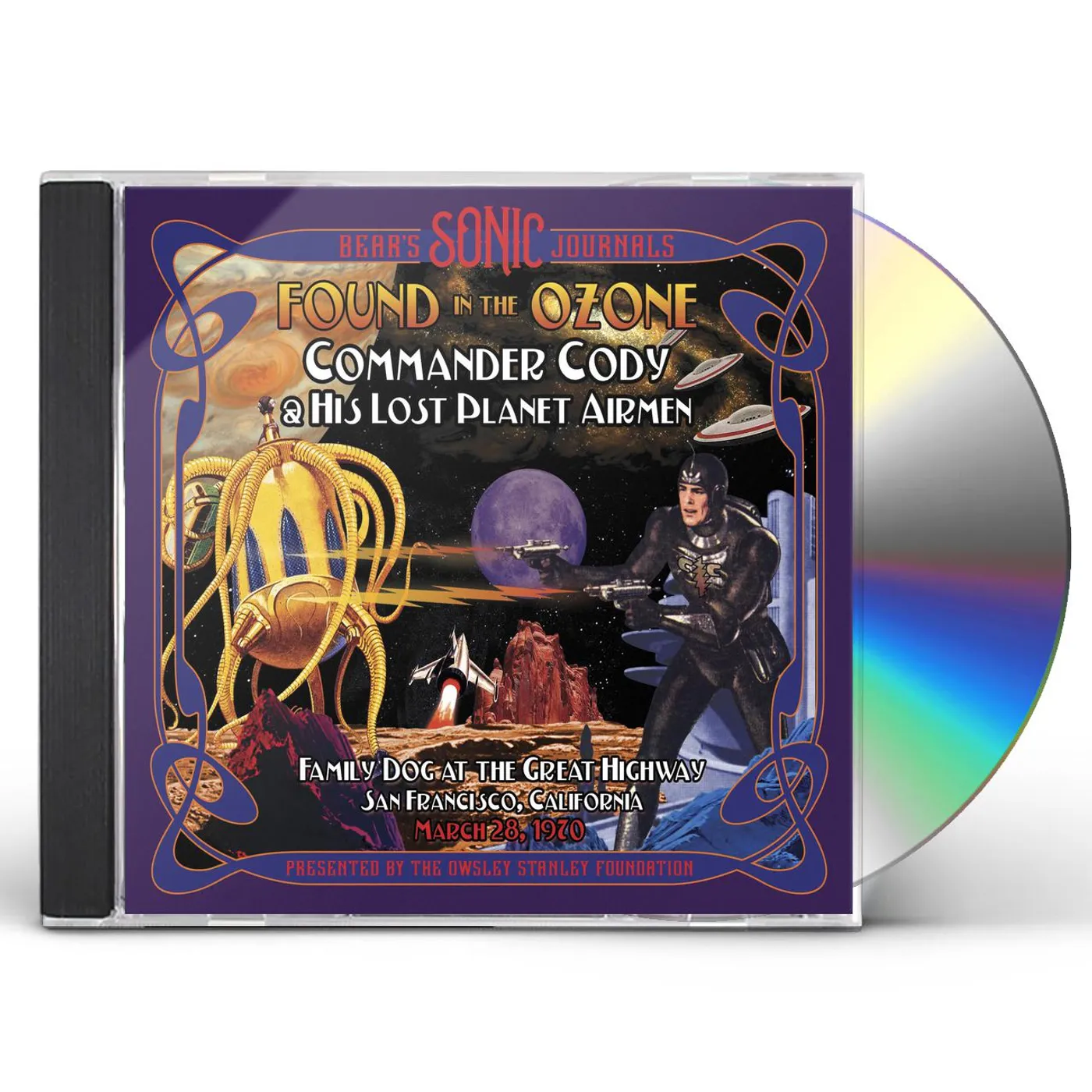 Commander Cody and His Lost Planet Airmen BEAR'S SONIC JOURNALS: FOUND IN THE OZONE CD