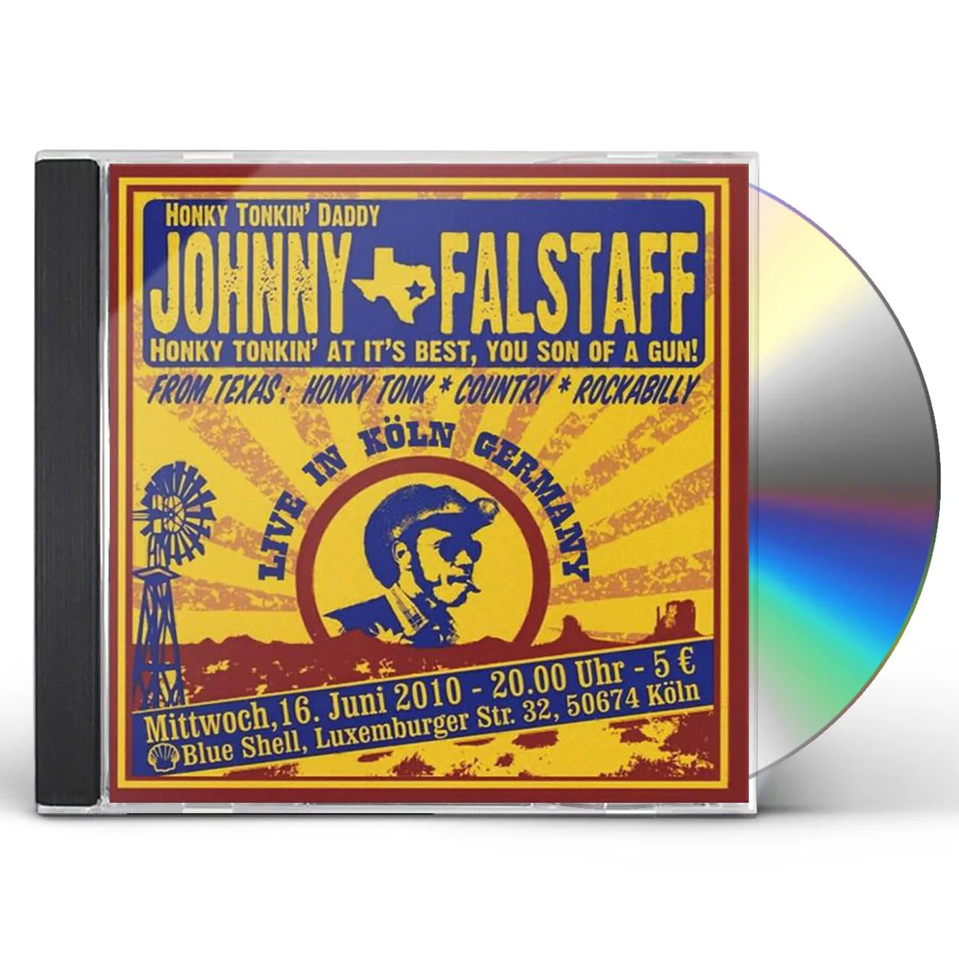 Johnny Falstaff LIVE IN KOLN GERMANY CD