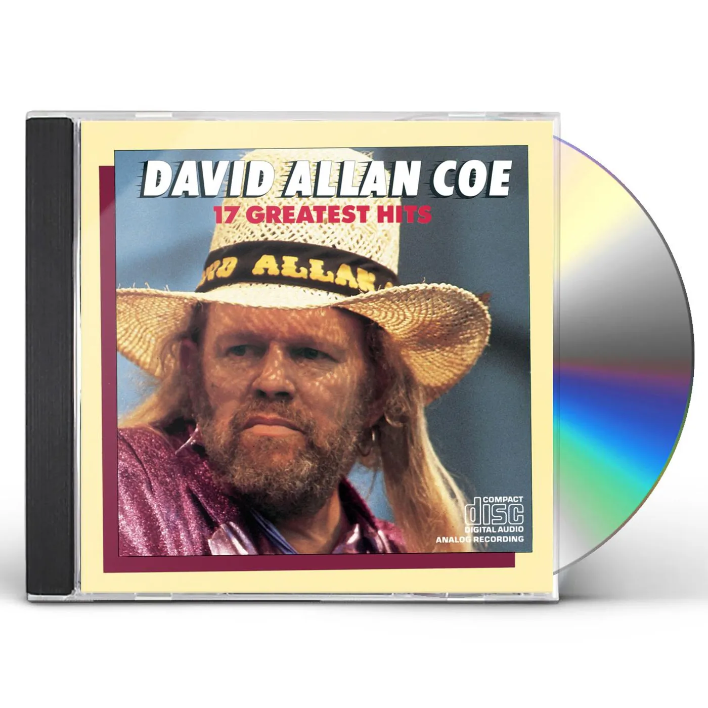 David Allan Coe 17 GREATEST HITS CD
