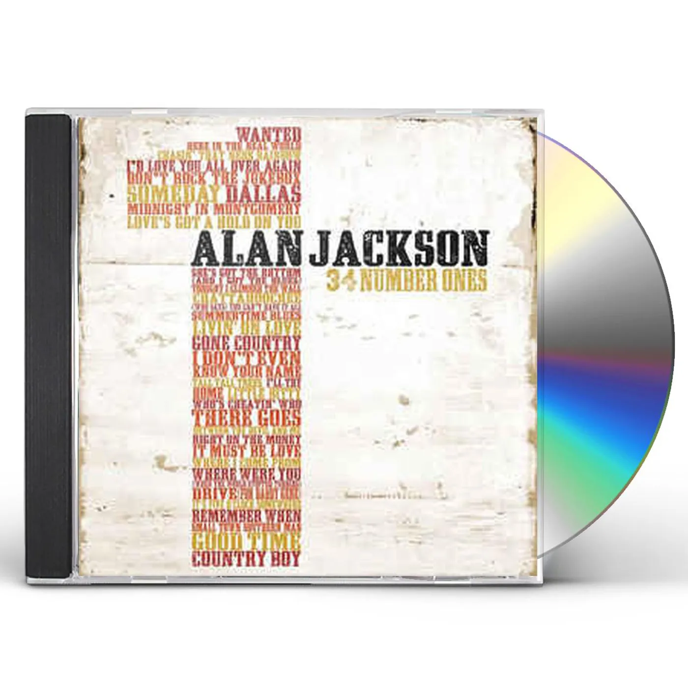 Alan Jackson 34 NUMBER ONES CD