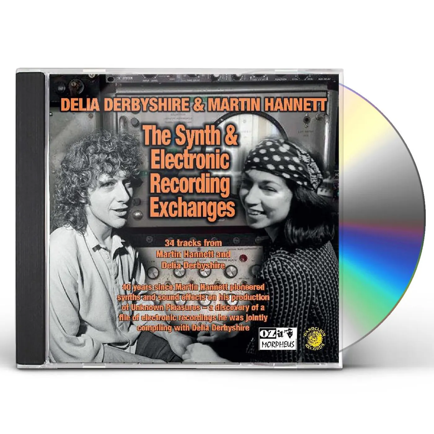 Delia Derbyshire & Martin Hannett  SYNTH AND ELECTRONIC RECORDING EXCHANGES CD