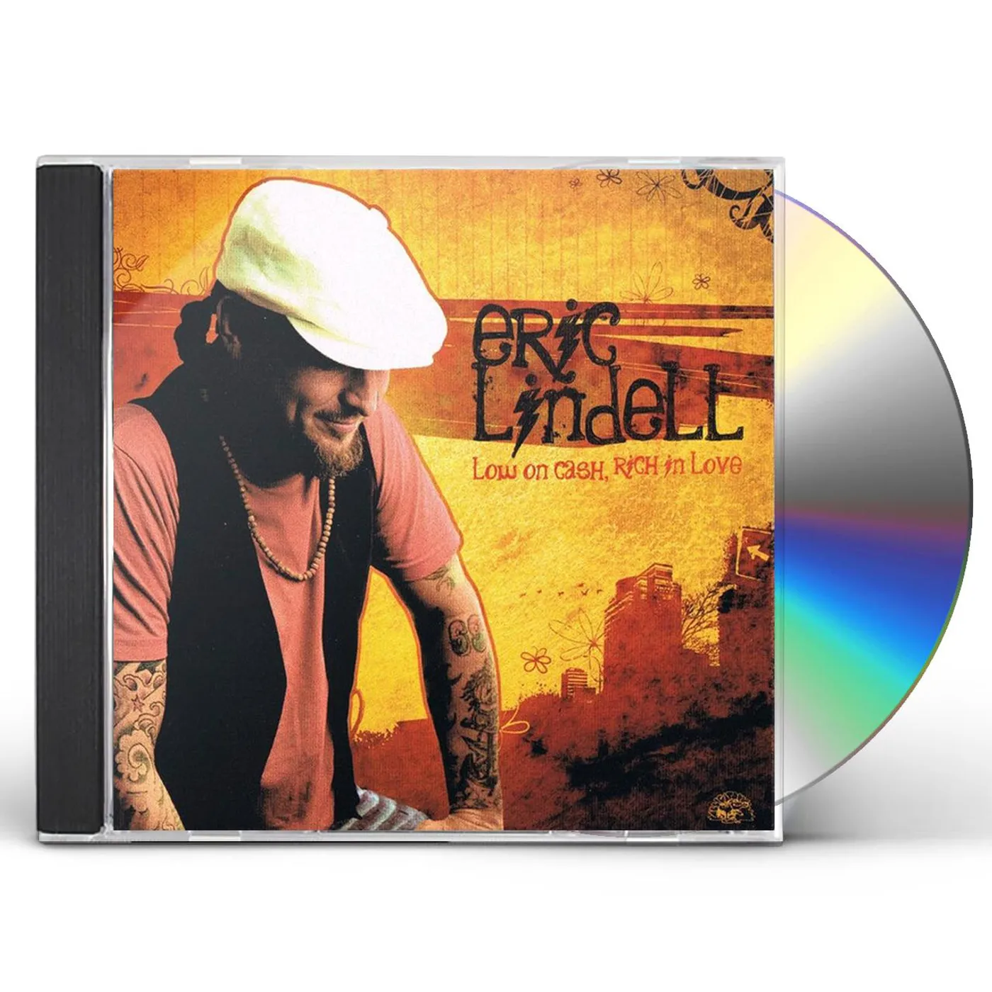 Eric Lindell LOW ON CASH RICH IN LOVE CD
