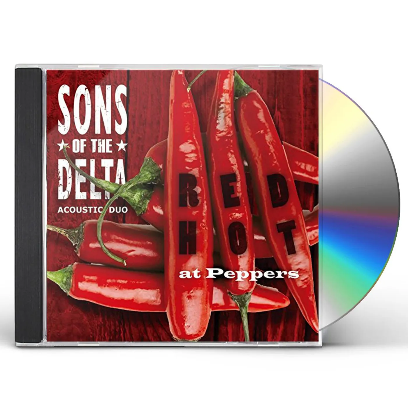 Sons of the Delta RED HOT AT PEPPERS CD