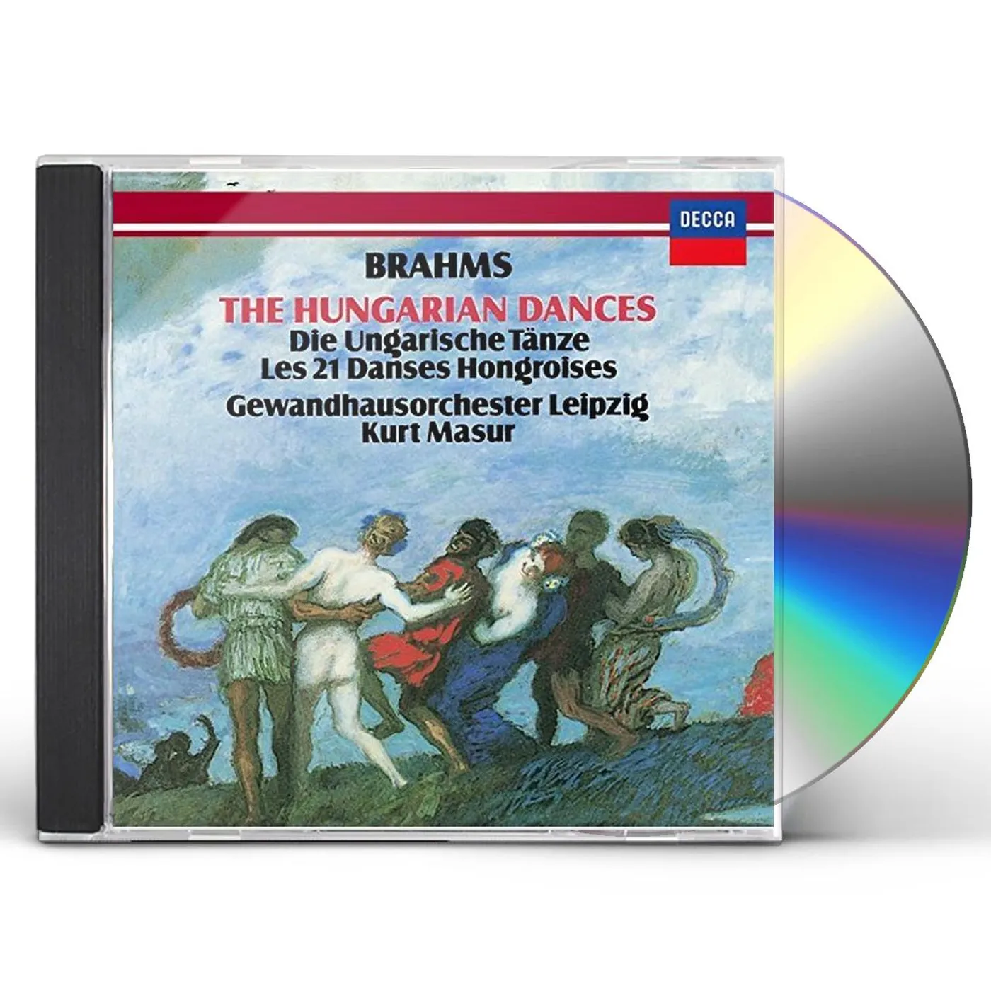 Kurt Masur BRAHMS: HUNGARIAN DANCES CD