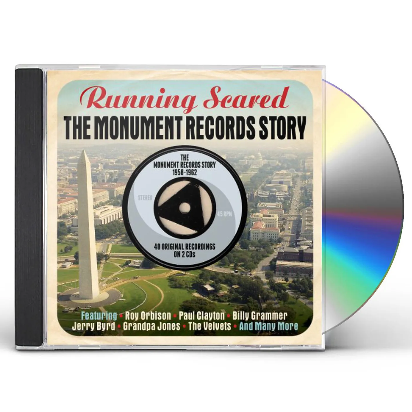 RUNNING SCARED. MONUMENT RECORDS STORY 1958-62 CD