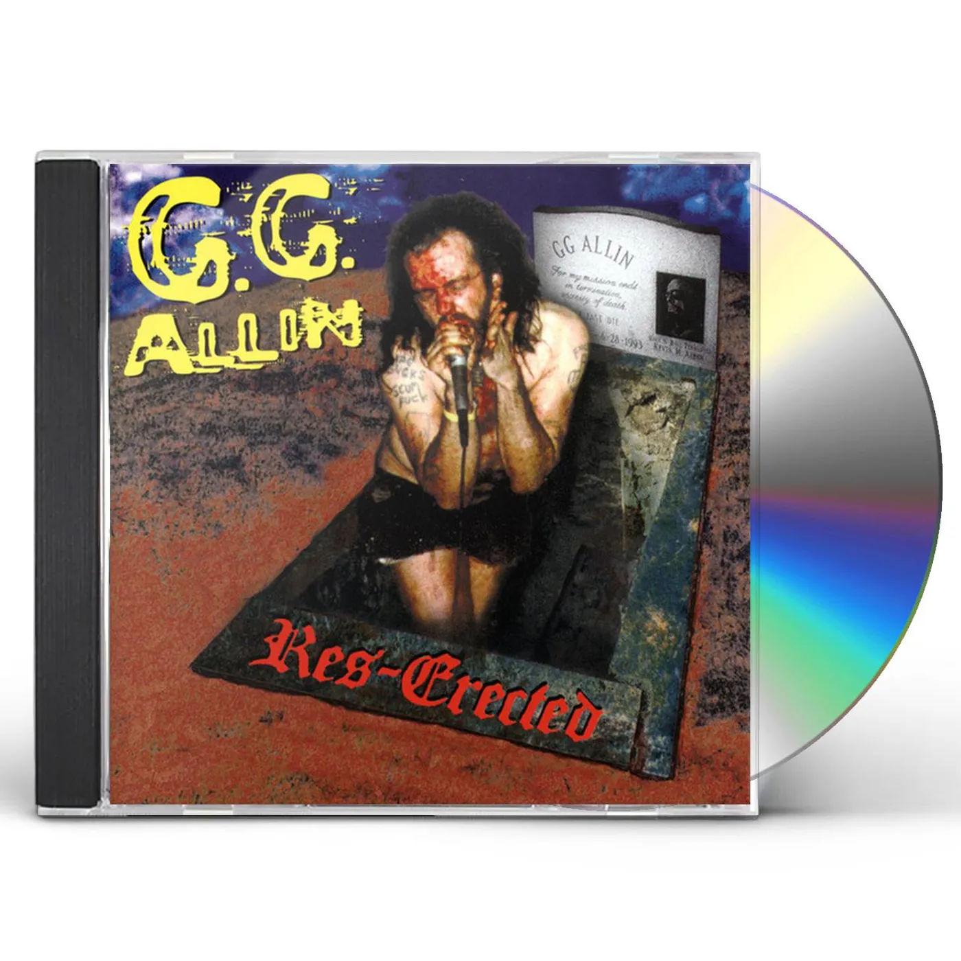 GG Allin RES-ERECTED CD