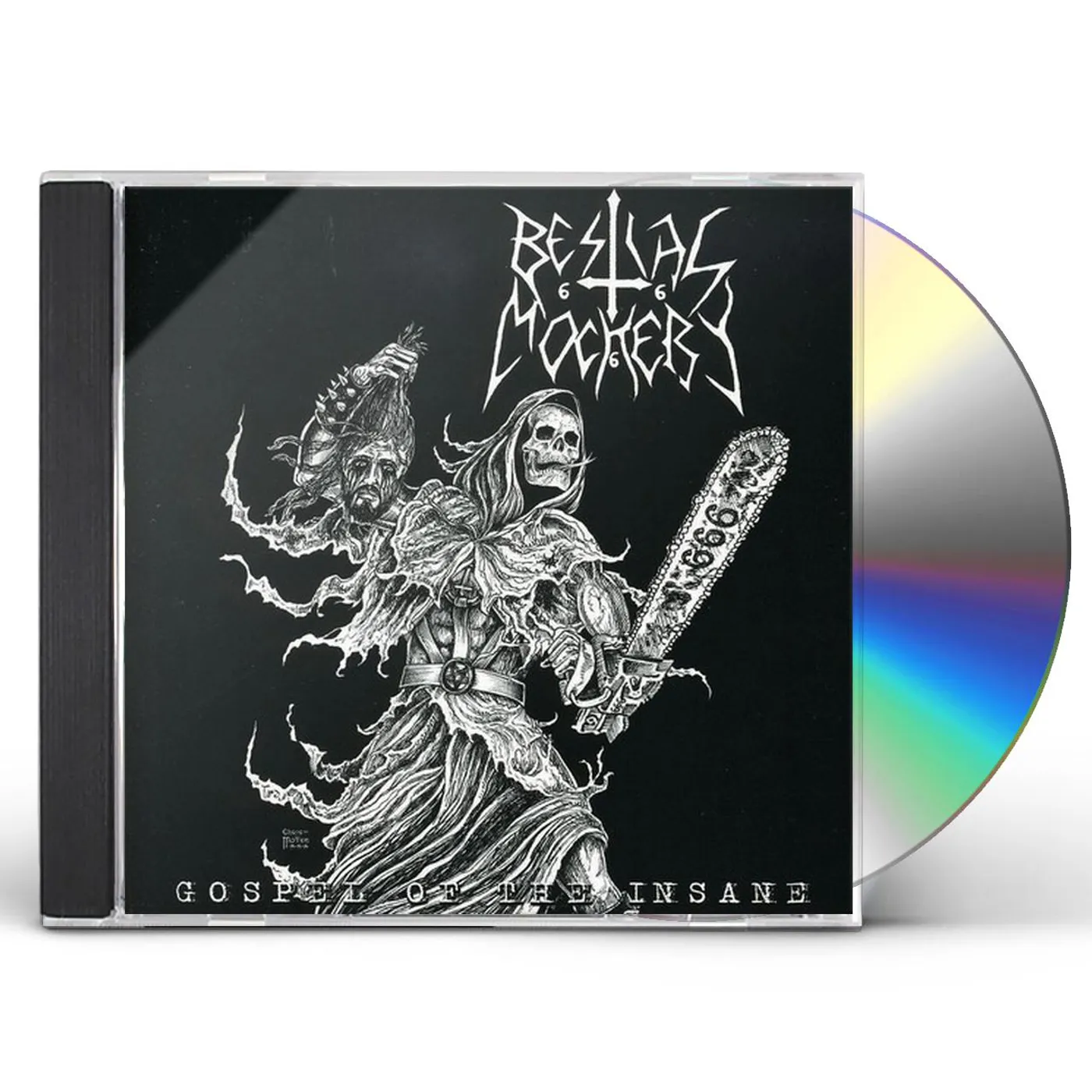 Bestial Mockery GOSPEL OF THE INSANE CD