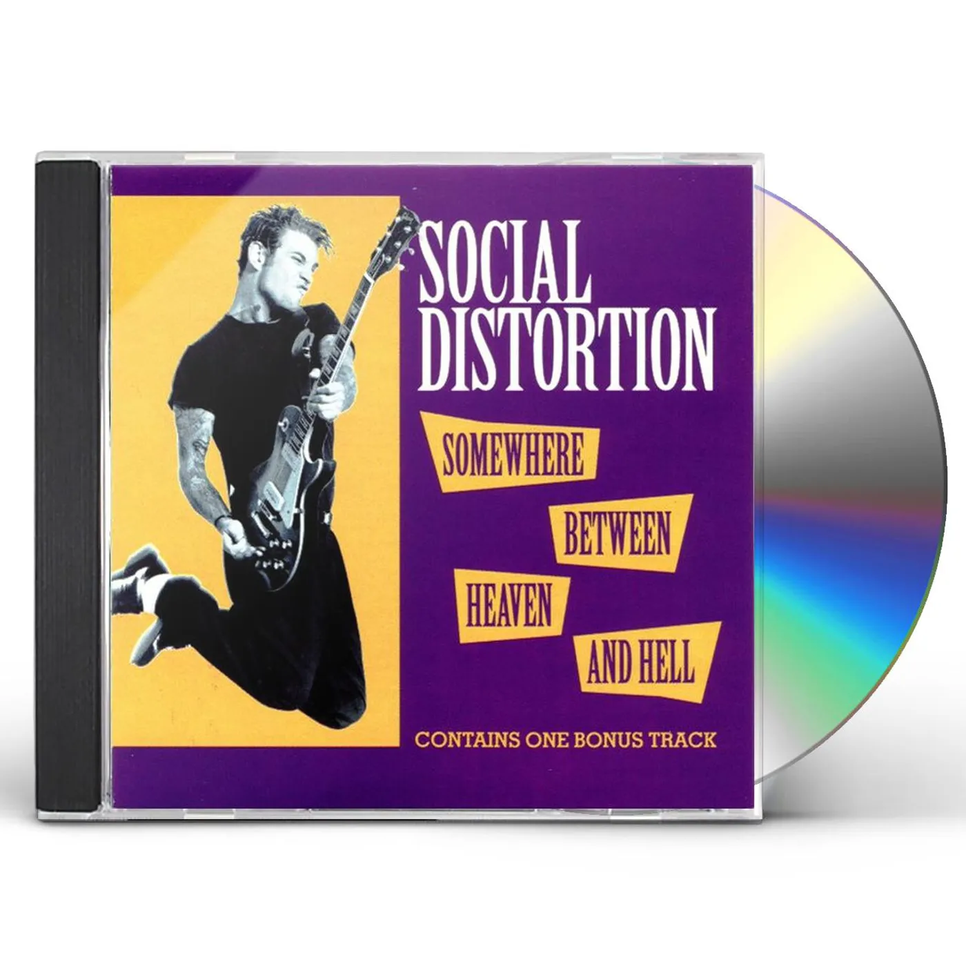 Social Distortion SOMEWHERE BETWEEN HEAVEN & HELL CD