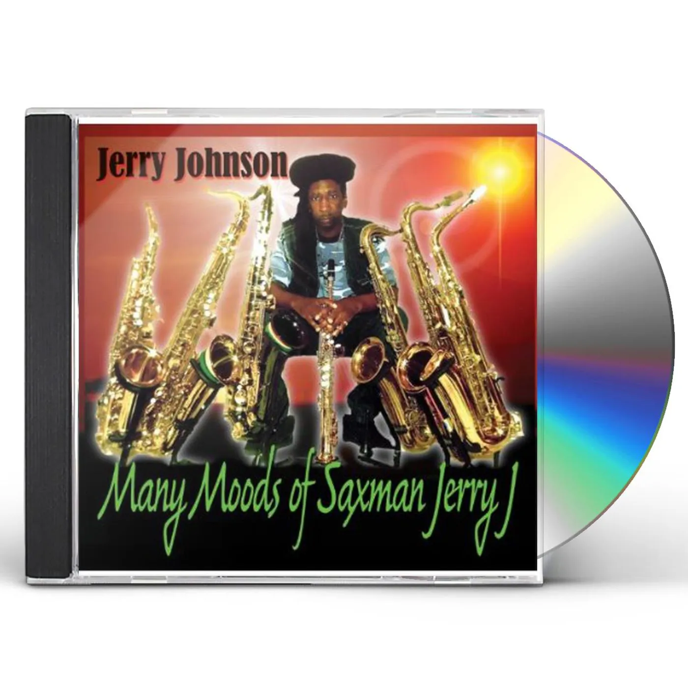 Jerry Johnson MANY MOODS OF SAXMAN JERRY J CD