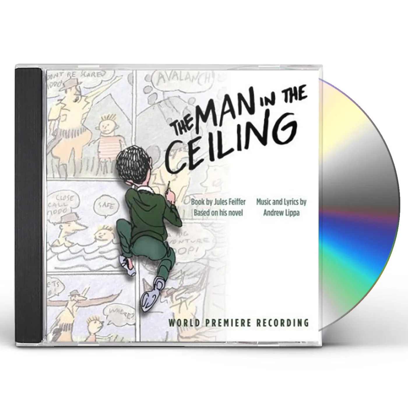 Andrew Lippa MAN IN THE CEILING (WORLD PREMIERE RECORDING) CD