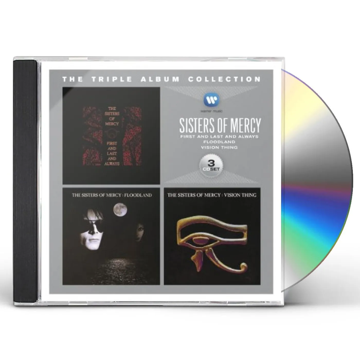 Sisters of Mercy TRIPLE ALBUM COLLECTION CD
