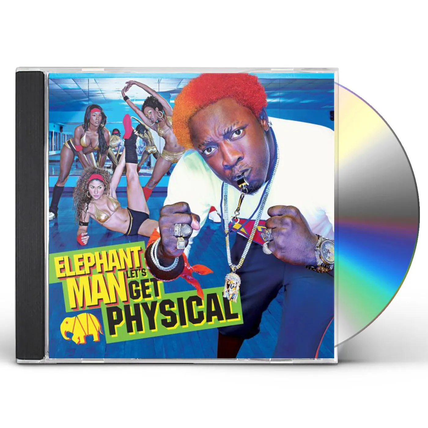 Elephant Man LET'S GET PHYSICAL CD