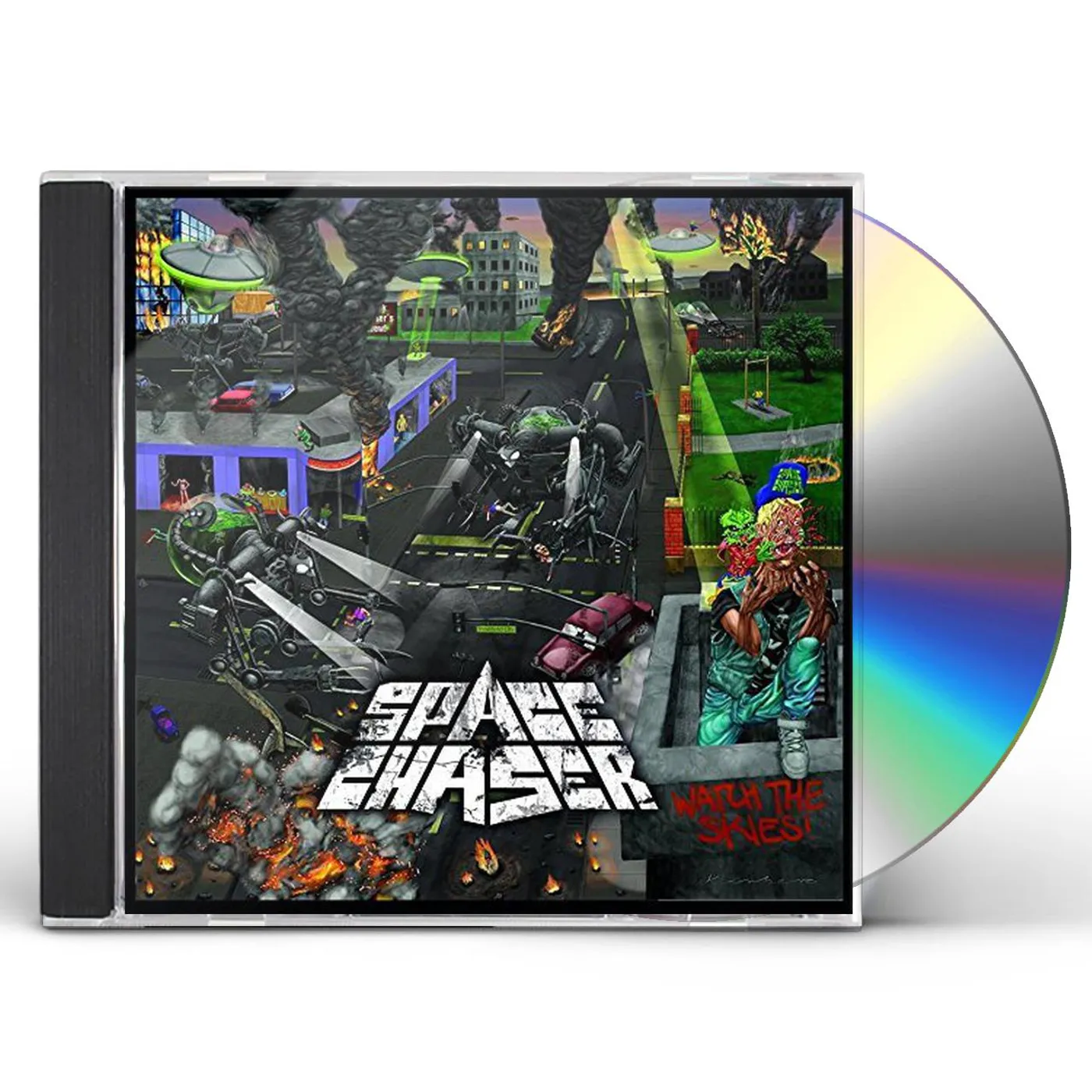 Space Chaser WATCH THE SKIES CD