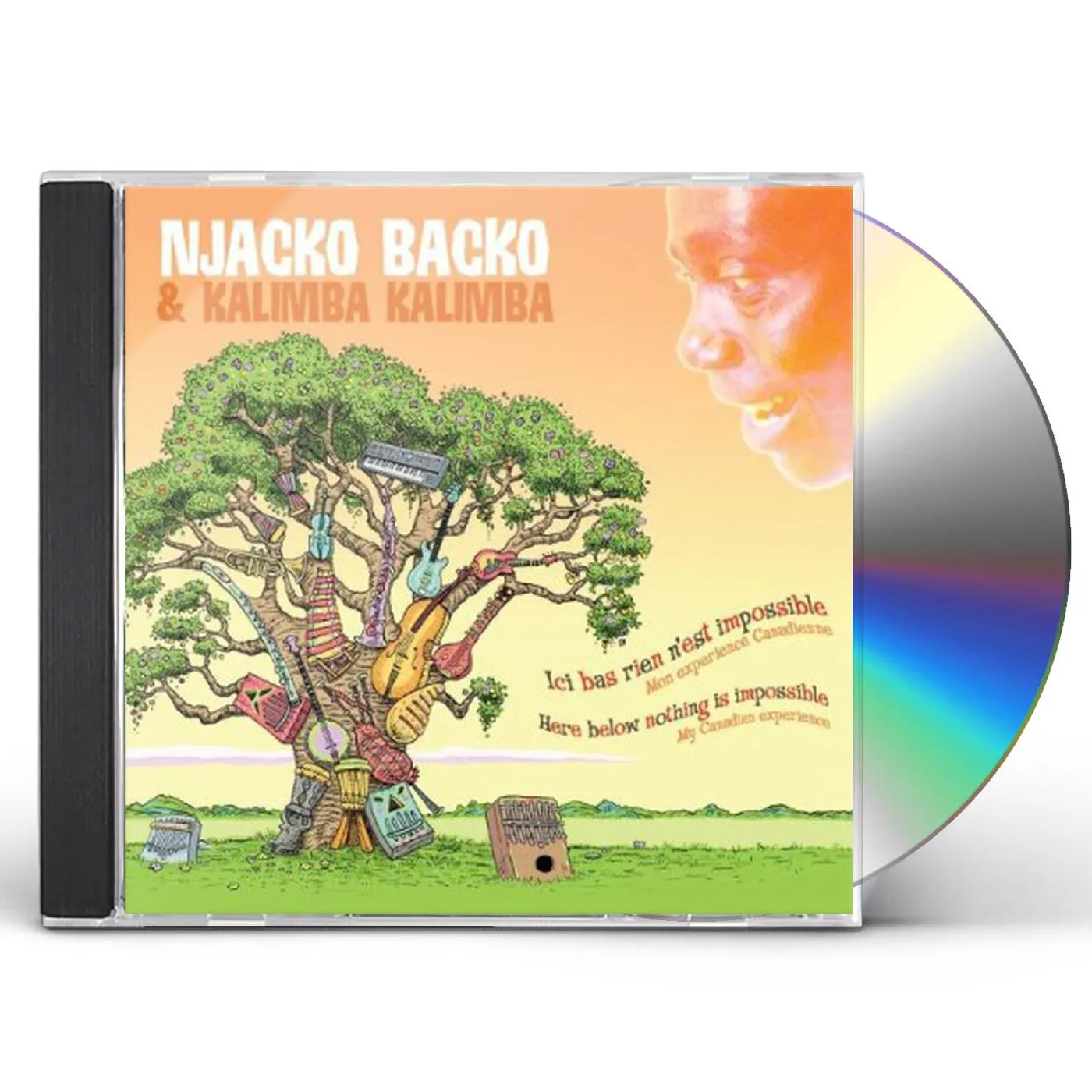 Njacko Backo ICI BAS RIEN NEST IMPOSSIBLE CD