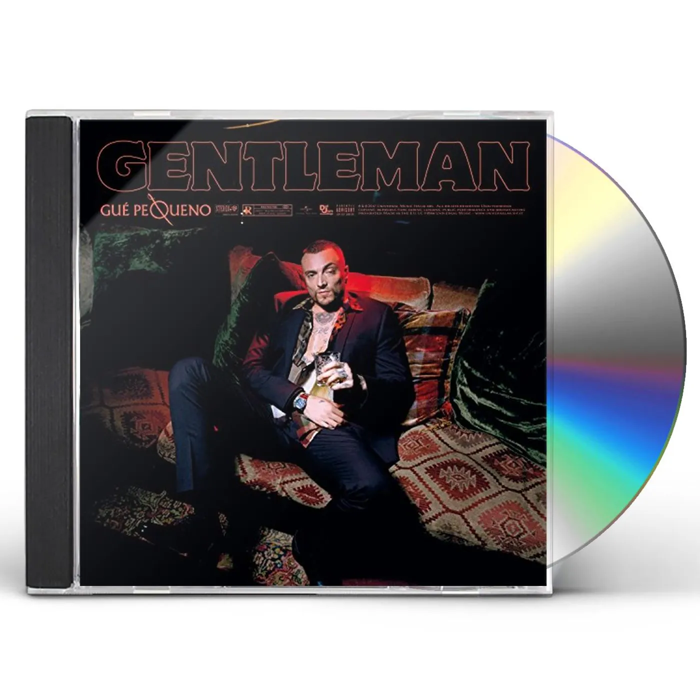 Gue Pequeno GENTLEMAN (RED VERSION) CD